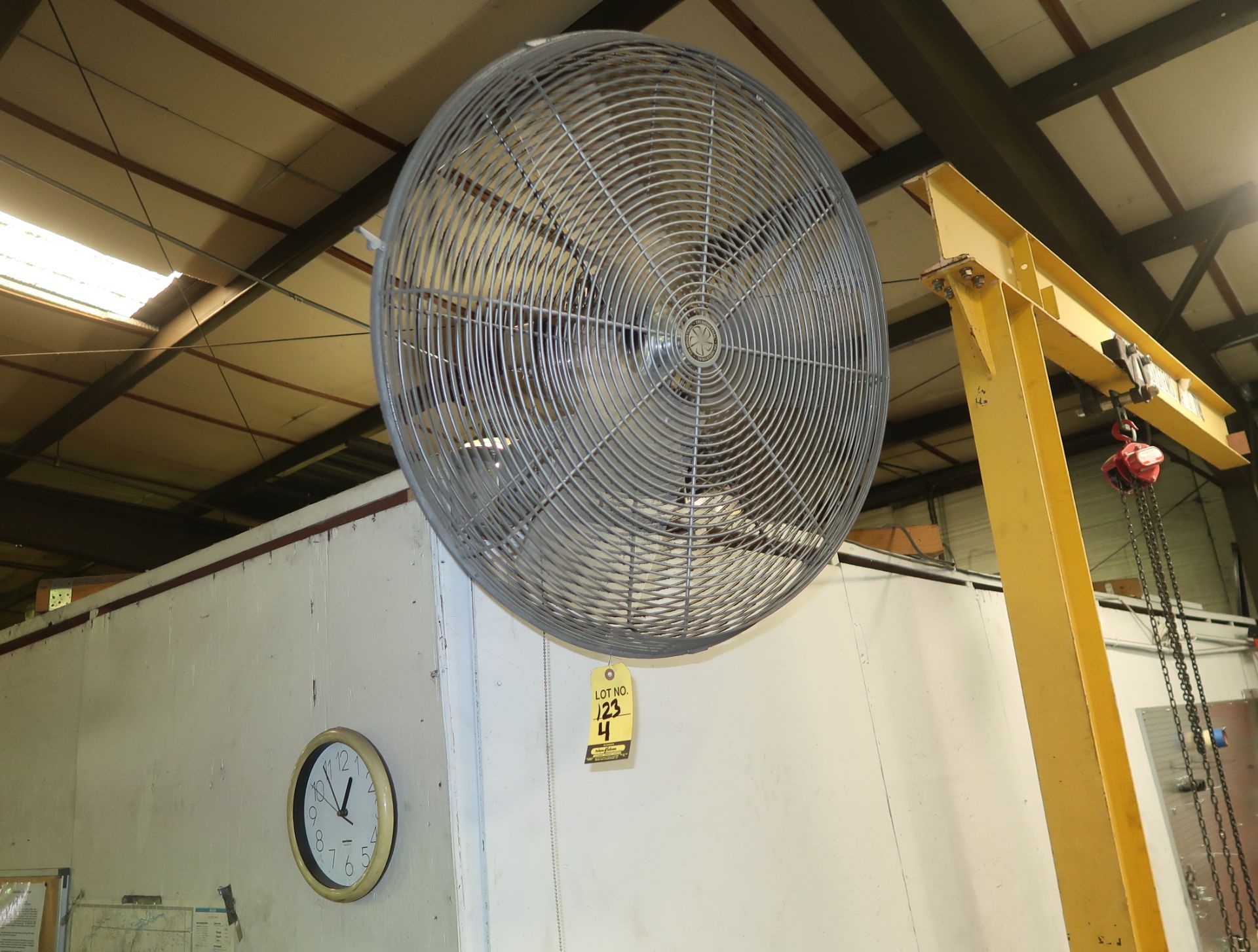 WALL MOUNTED SHOP FANS