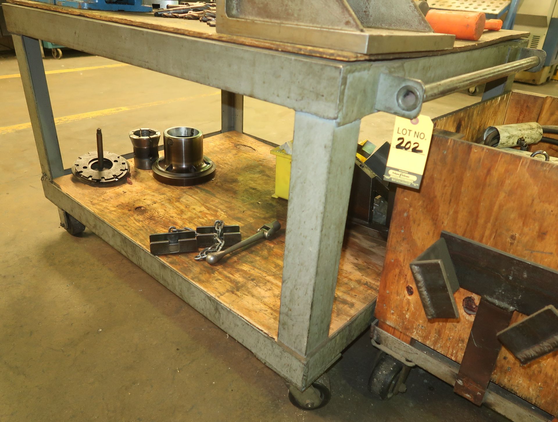 STEEL SHOP CART 3' X 4'