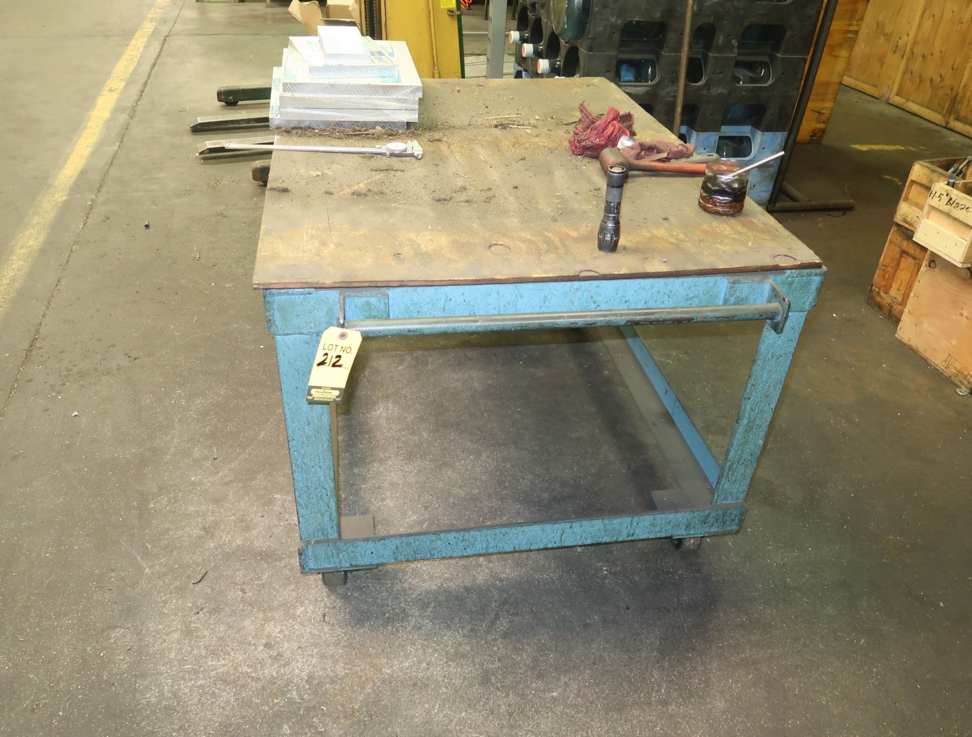 3' X 4' PORTABLE SHOP TABLE