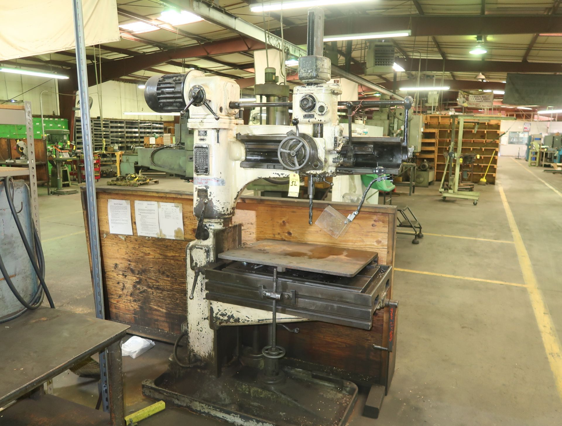 ARCHDALE ENGLAND RADIAL DRILL