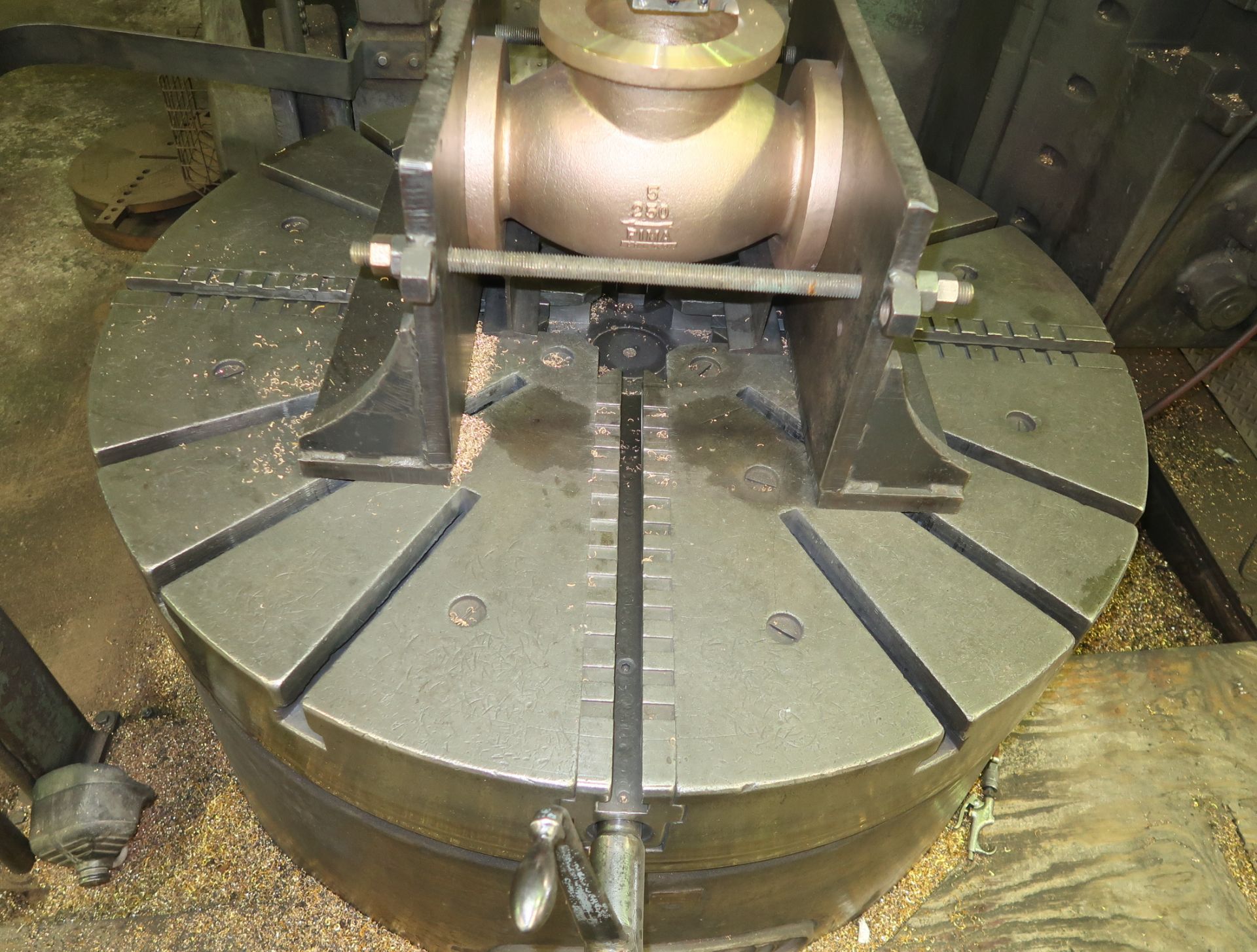 BULLARD VERTICAL TURRET LATHE, 50" TABLE, SN. 20731 - Image 3 of 6