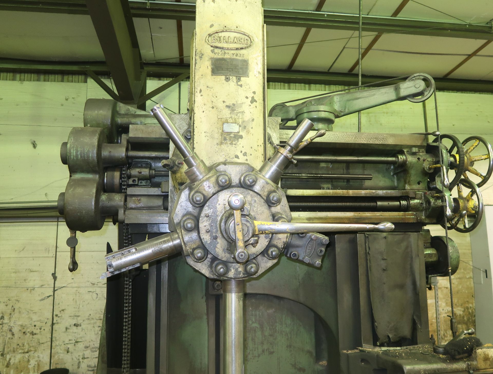 BULLARD VERTICAL TURRET LATHE, 50" TABLE, SN. 20731 - Image 2 of 6