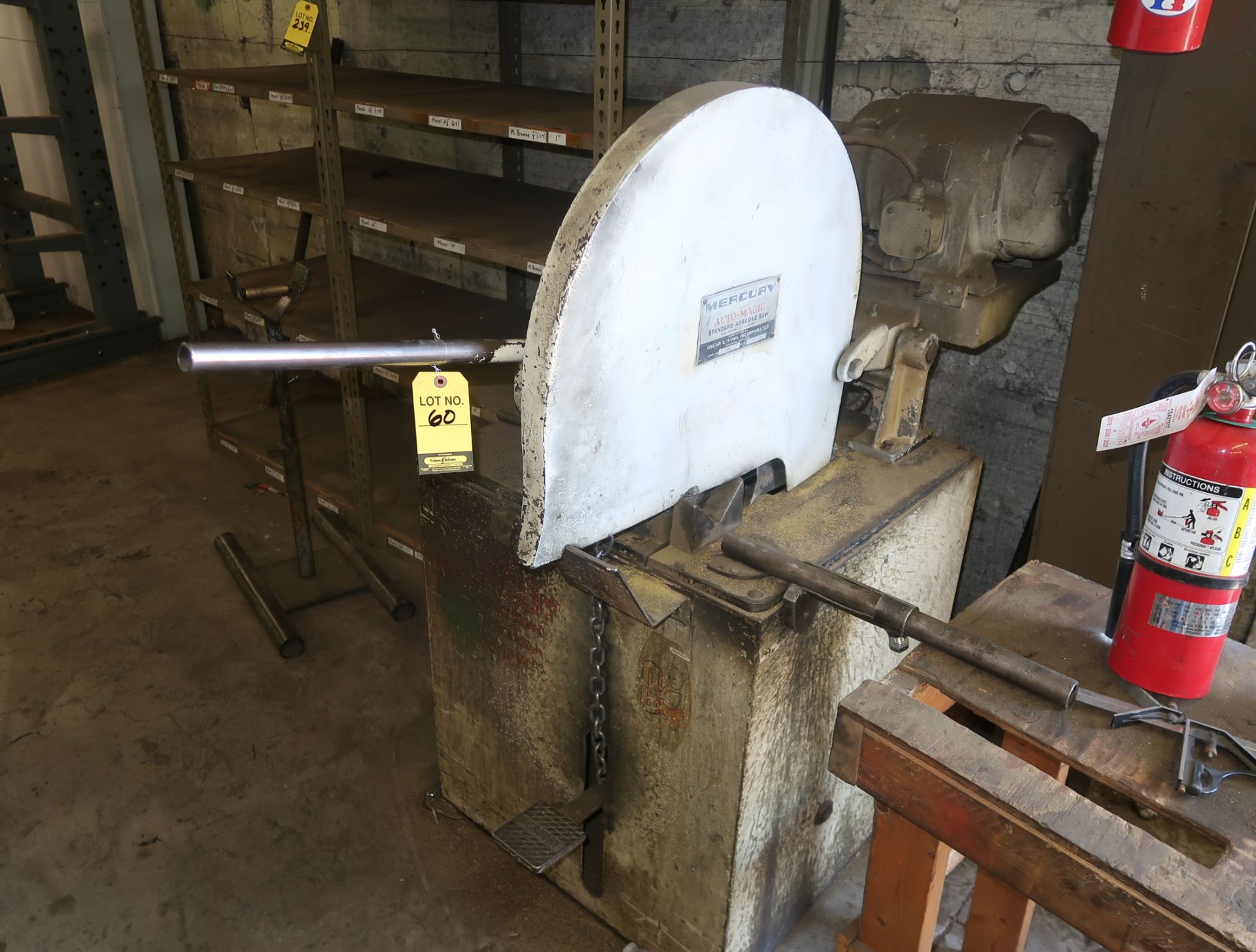 MERCURY AUTO-MAGIC ABRASSIVE SAW, SN. 2636