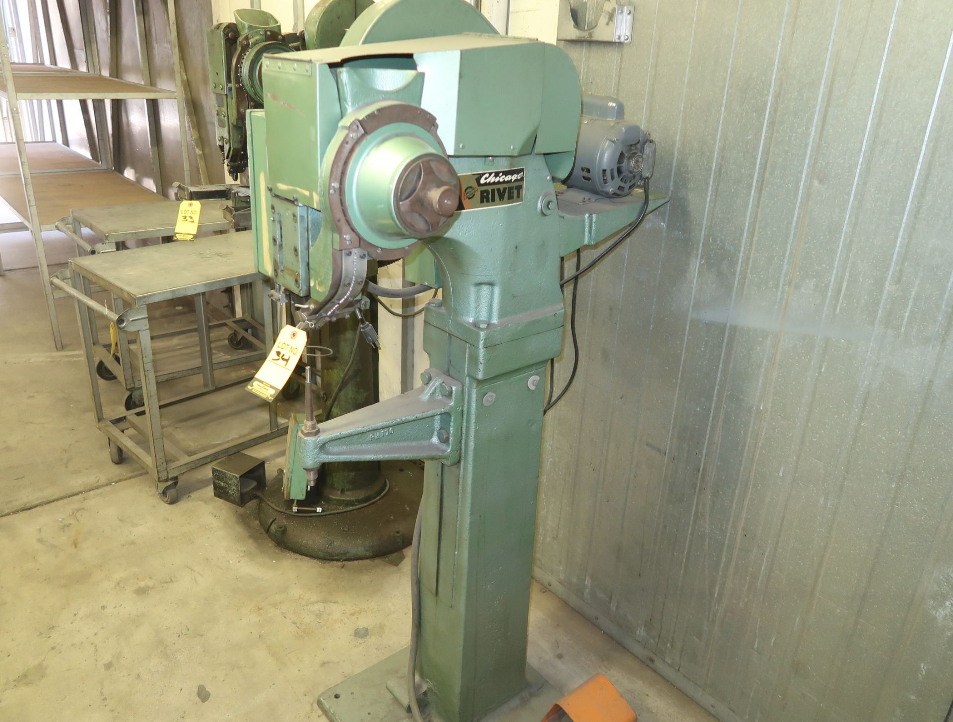 CHICAGO RIVETING MACHINE MDL. RH-170 - Image 2 of 2