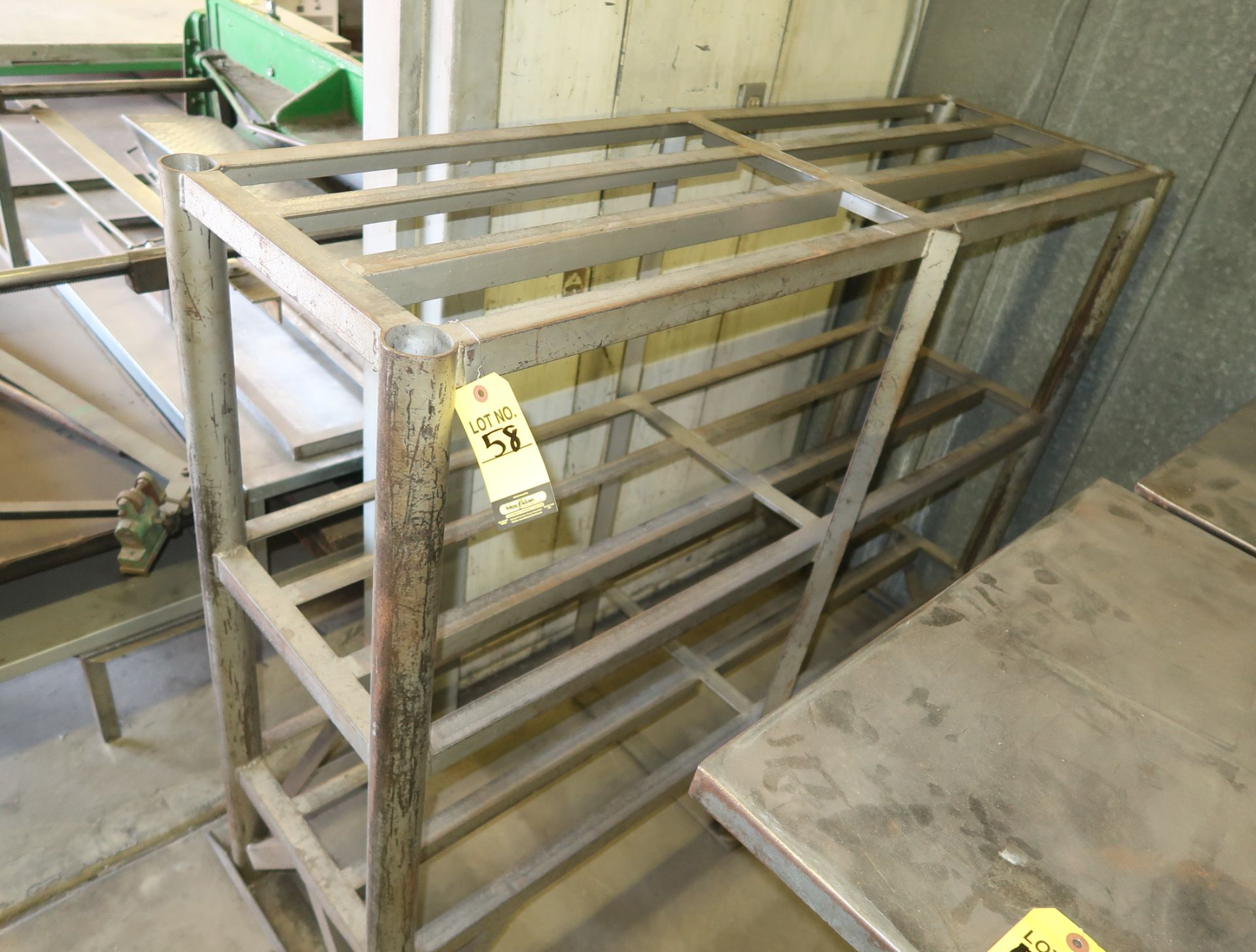 4' X 5' X 18" MATERIAL RACK