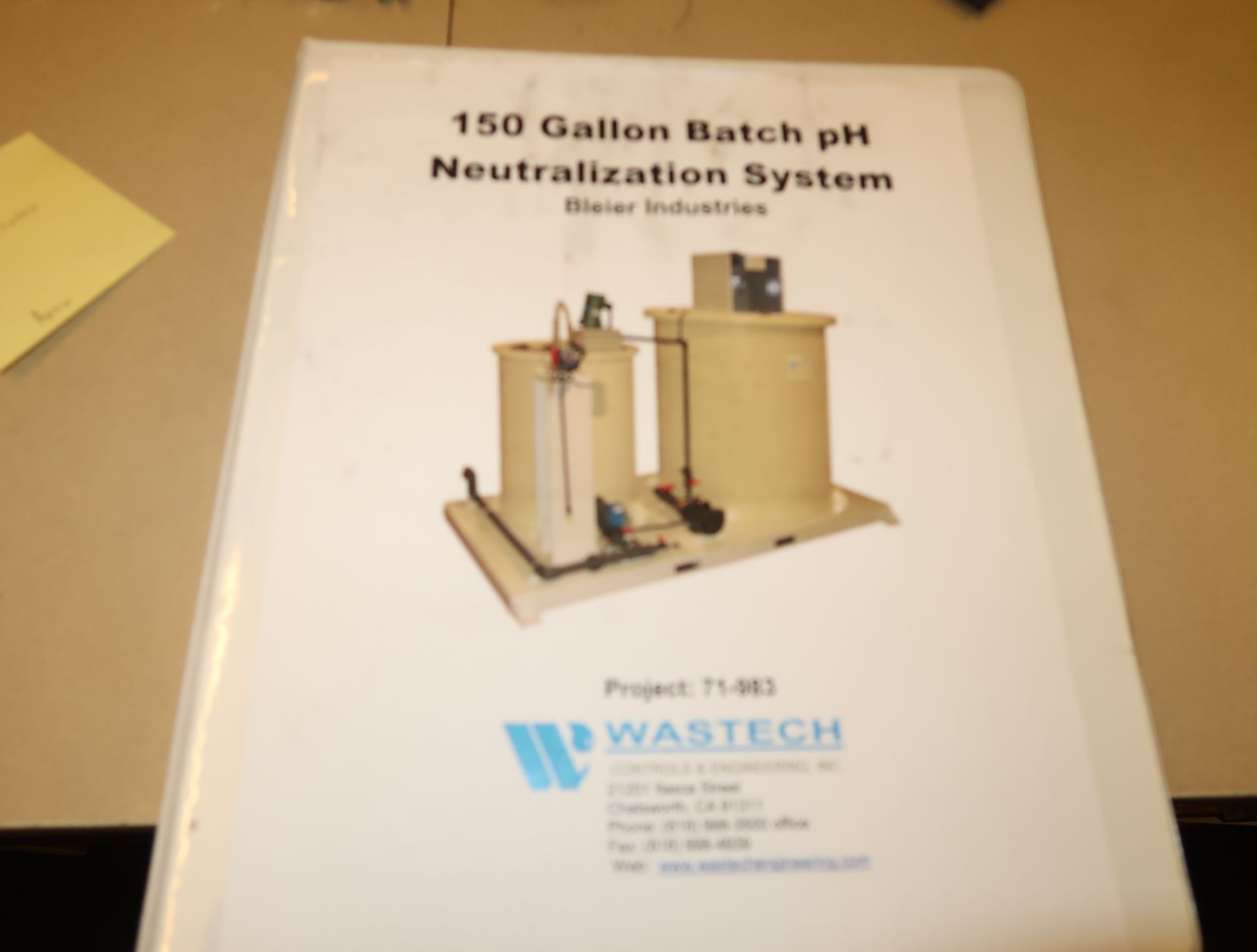 WASTECH ENGINEERING 150GAL PH NEUTRALIZER - Image 7 of 8