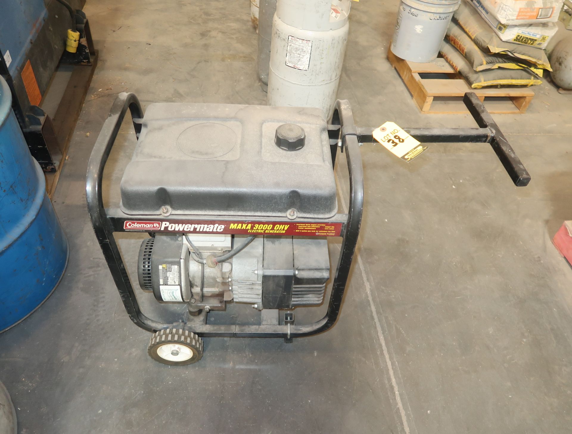 COLEMAN POWERMATE MAXA 3000 OHV ELECTRIC GENERATOR