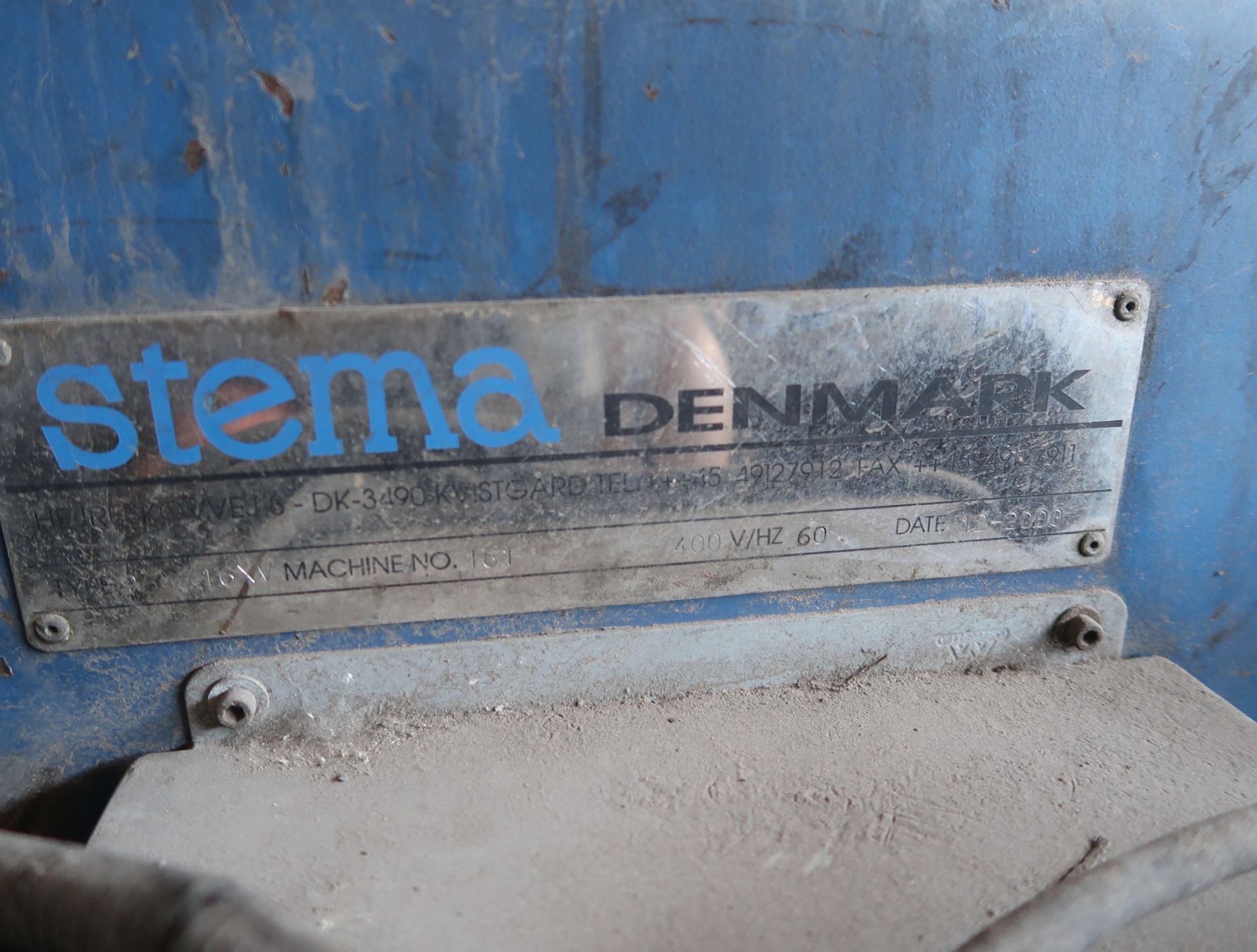 STEMA STEELMASTER TWINMATIC 16XV, MDL. 964/16XV, REBAR/WIRE BENDER YEAR 2000, SN. 161, 400V, 3PH ( - Image 8 of 11