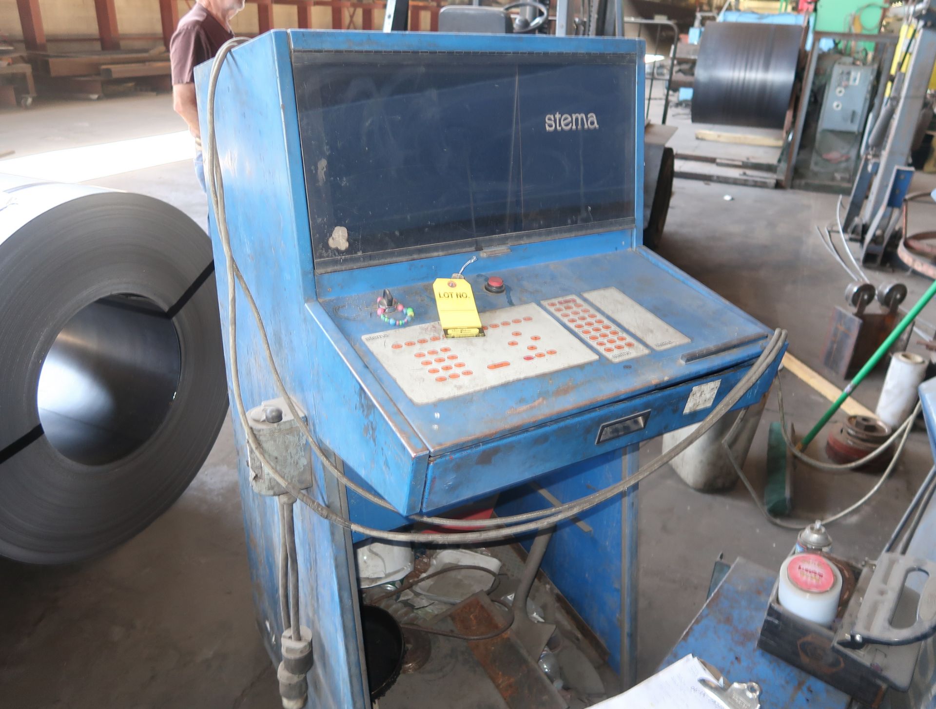 STEMA STEELMASTER TWINMATIC 16XV, MDL. 964/16XV, REBAR/WIRE BENDER YEAR 2000, SN. 161, 400V, 3PH ( - Image 9 of 11