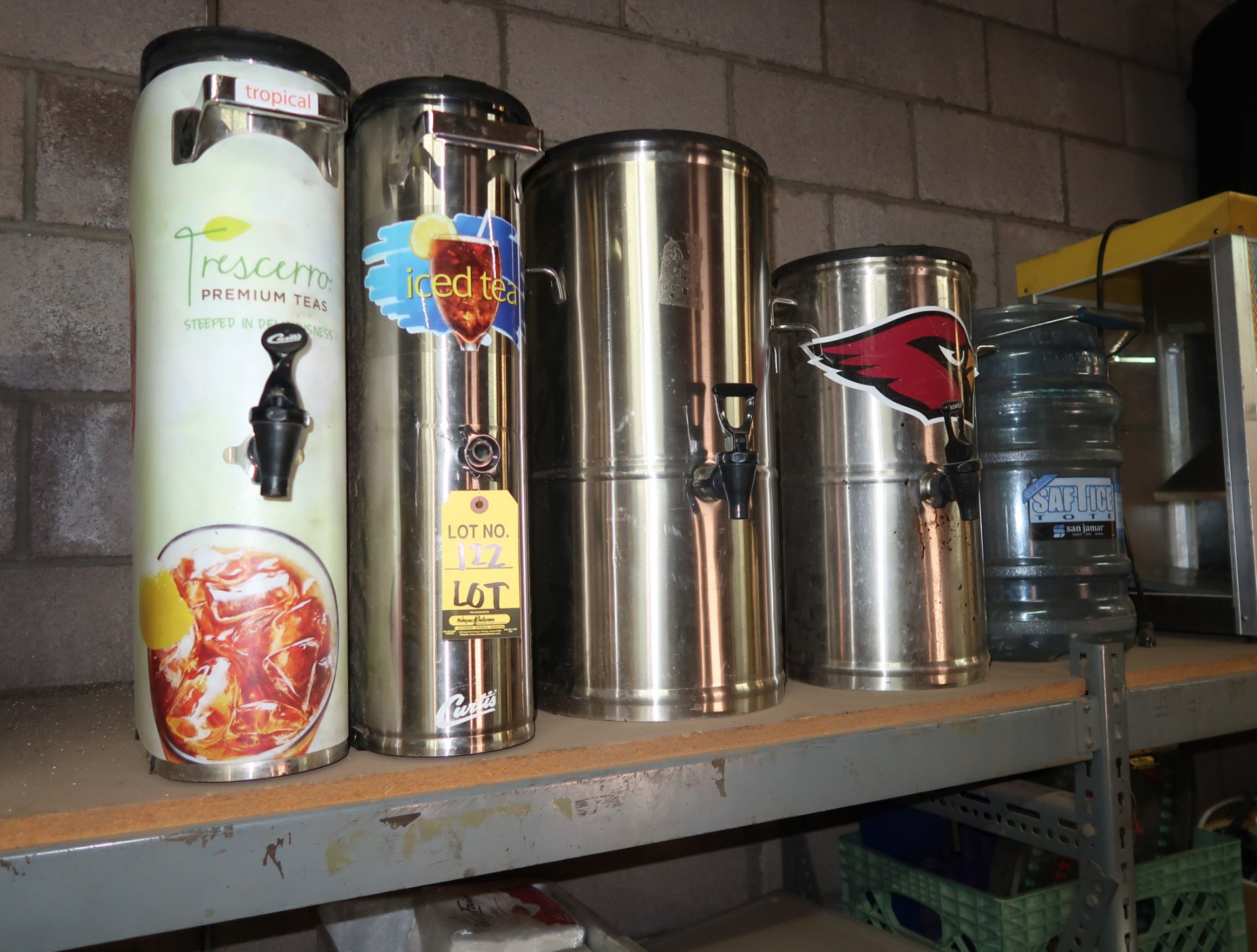 COMMERCIAL COFFEE & TEA CANISTERS