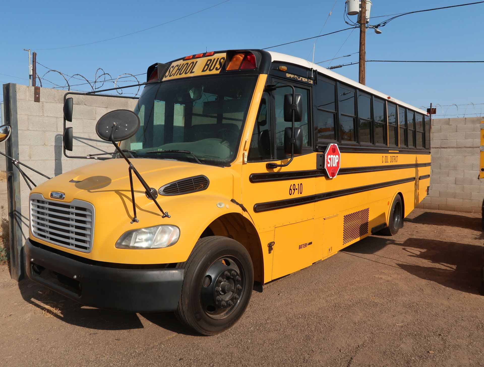 2009 THOMAS SCHOOL BUS VIN. 4UZABR0TXBCAT7158 MI. 68,625