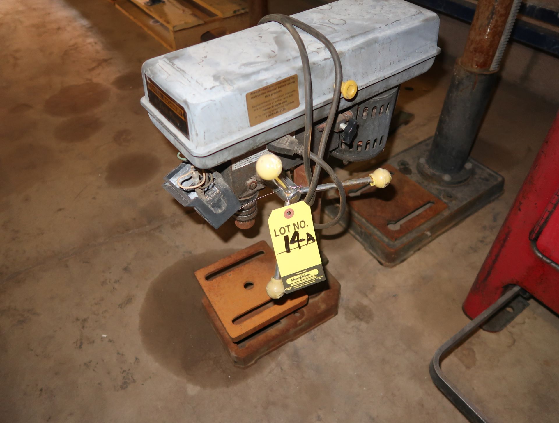 CENTRAL MACHINERY 8" DRILL PRESS