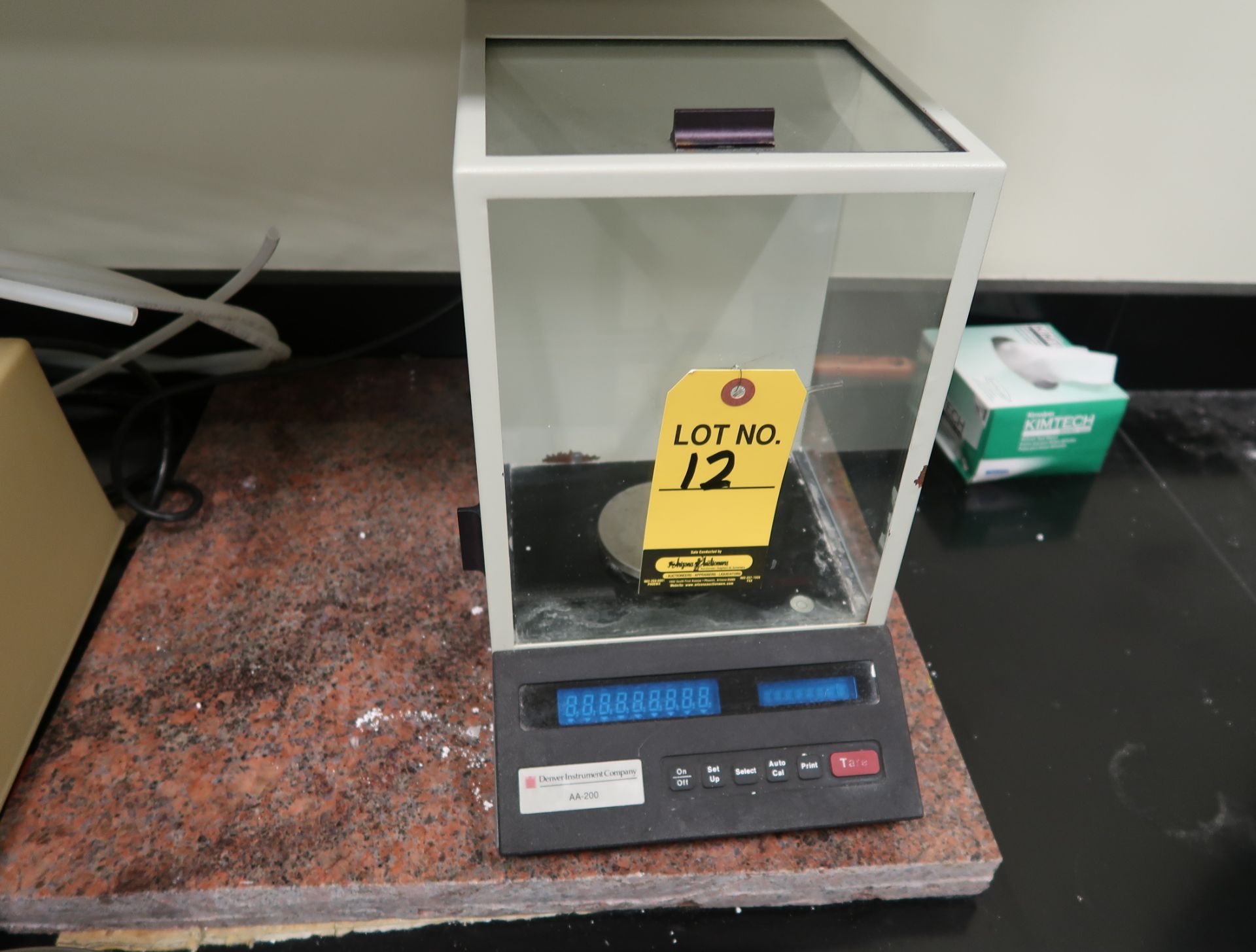 DENVER INSTRUMENTS AA-200 PI SERIES ANALYTICAL BALANCE W/INTERNAL CALIBRATION