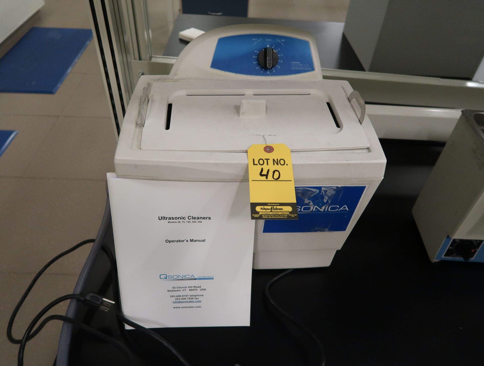 QSONICA MDL. C150T ULTRASONIC CLEANER