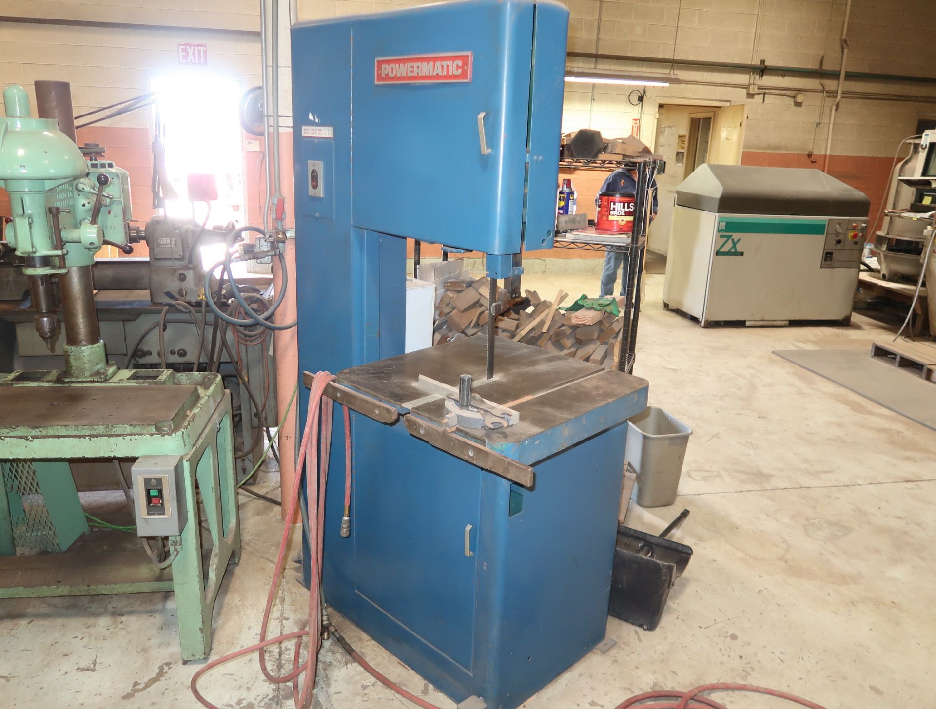 POWERMATIC MDL 81, 20" VERTICAL METAL CUTTING BAND SAW (LOCATED AT 3201 S. 38TH ST. PHOENIX, AZ., - Image 3 of 3