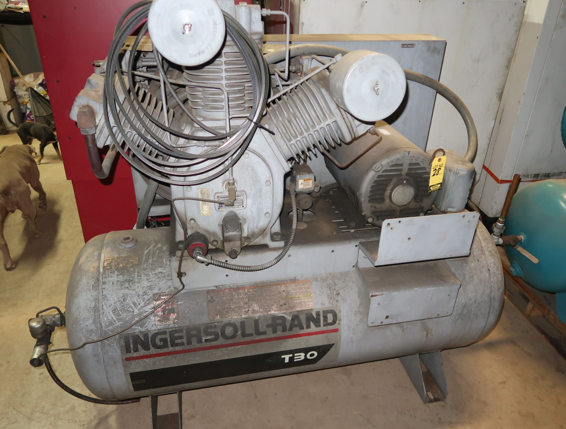 INGERSOLL RAND 3-STAGE 20HP AIR COMPRESSOR