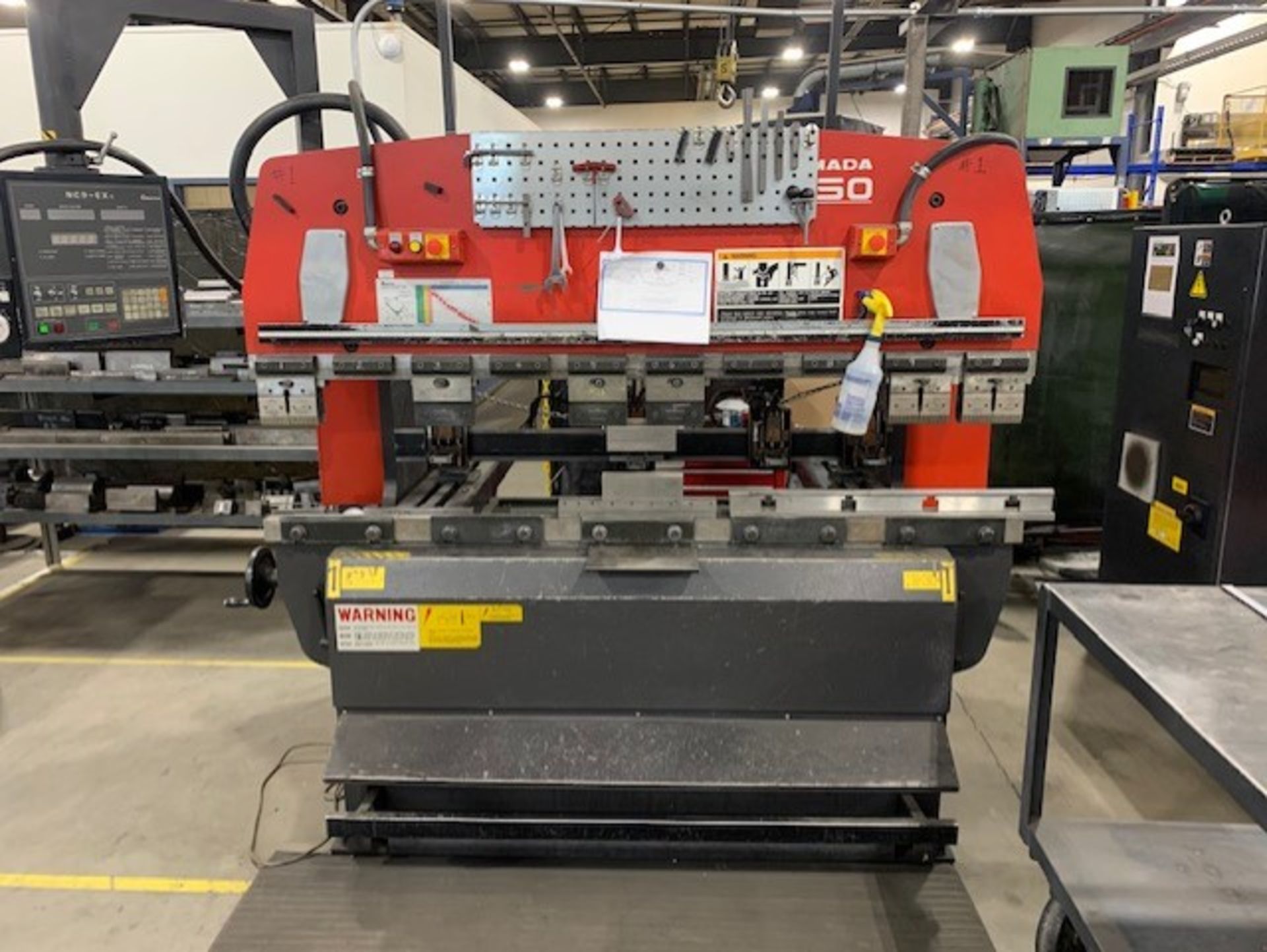 1998 AMADA MDL. RG-50 CNC 50-TON PRESS BRAKE, SN. 509564 (LOCATED AT C&M RIGGING, 1821 E. JACKSON