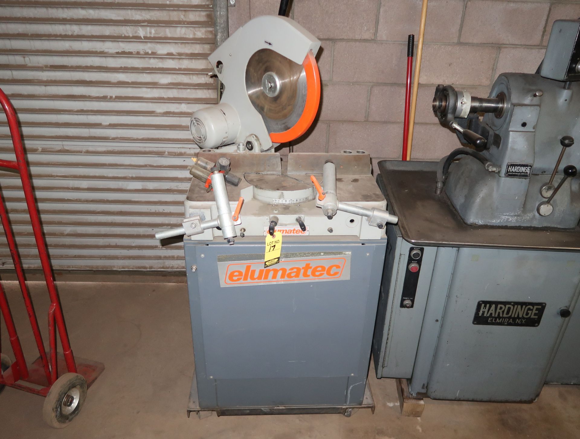 ELUMATIC MDL. 36-929 MITER CHOP SAW 240/480V 3PH