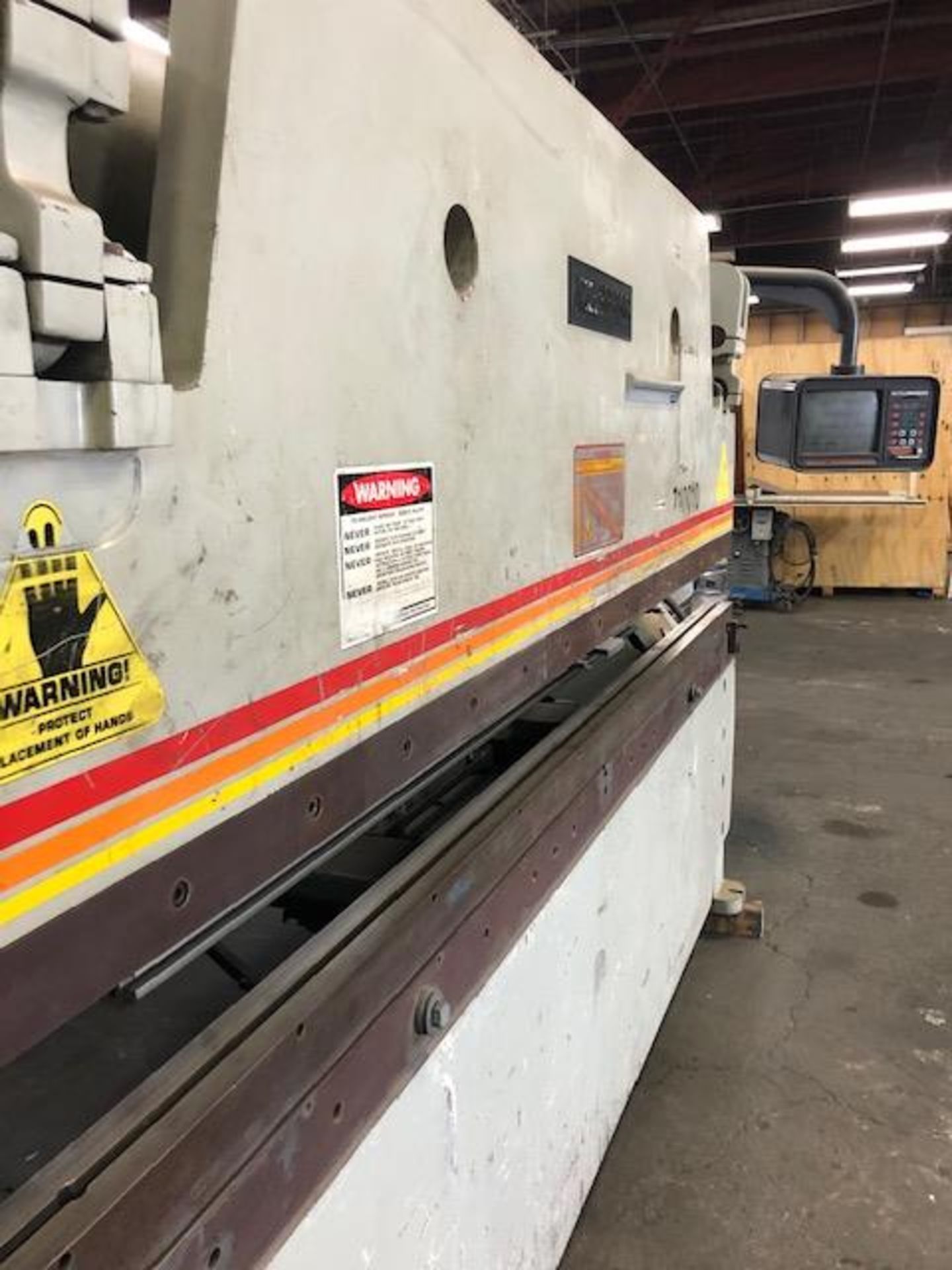 ACCURPRESS 10' X 100TON CNC PRESS BRAKE, MDL. 710010 SN. 2978, 220V 3PH - Image 3 of 6