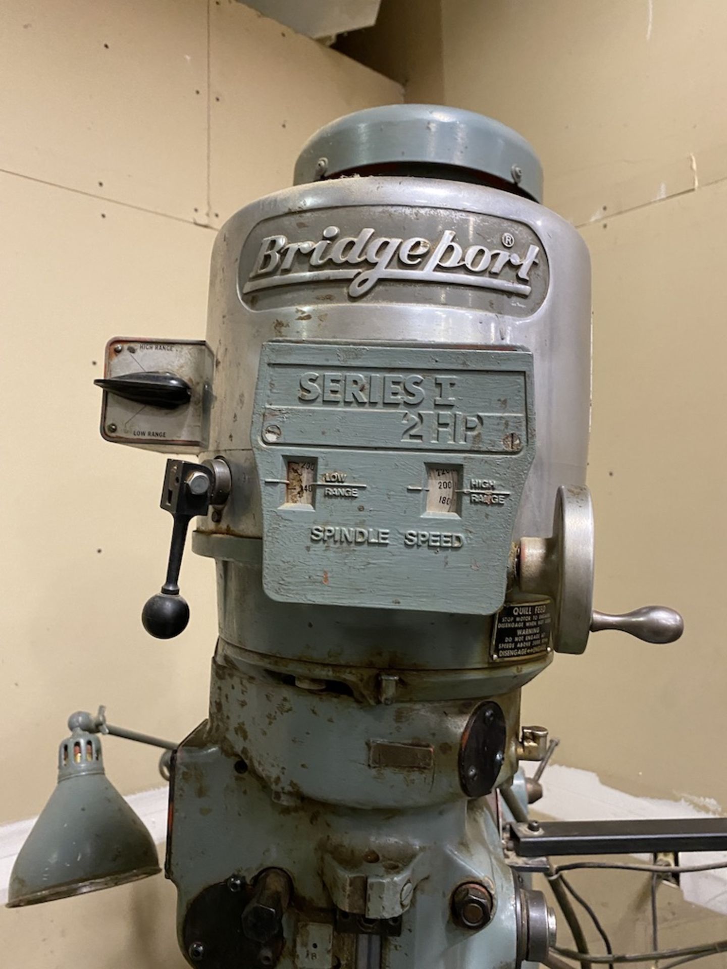 Bridgeport milling machine series 1 - Image 4 of 5