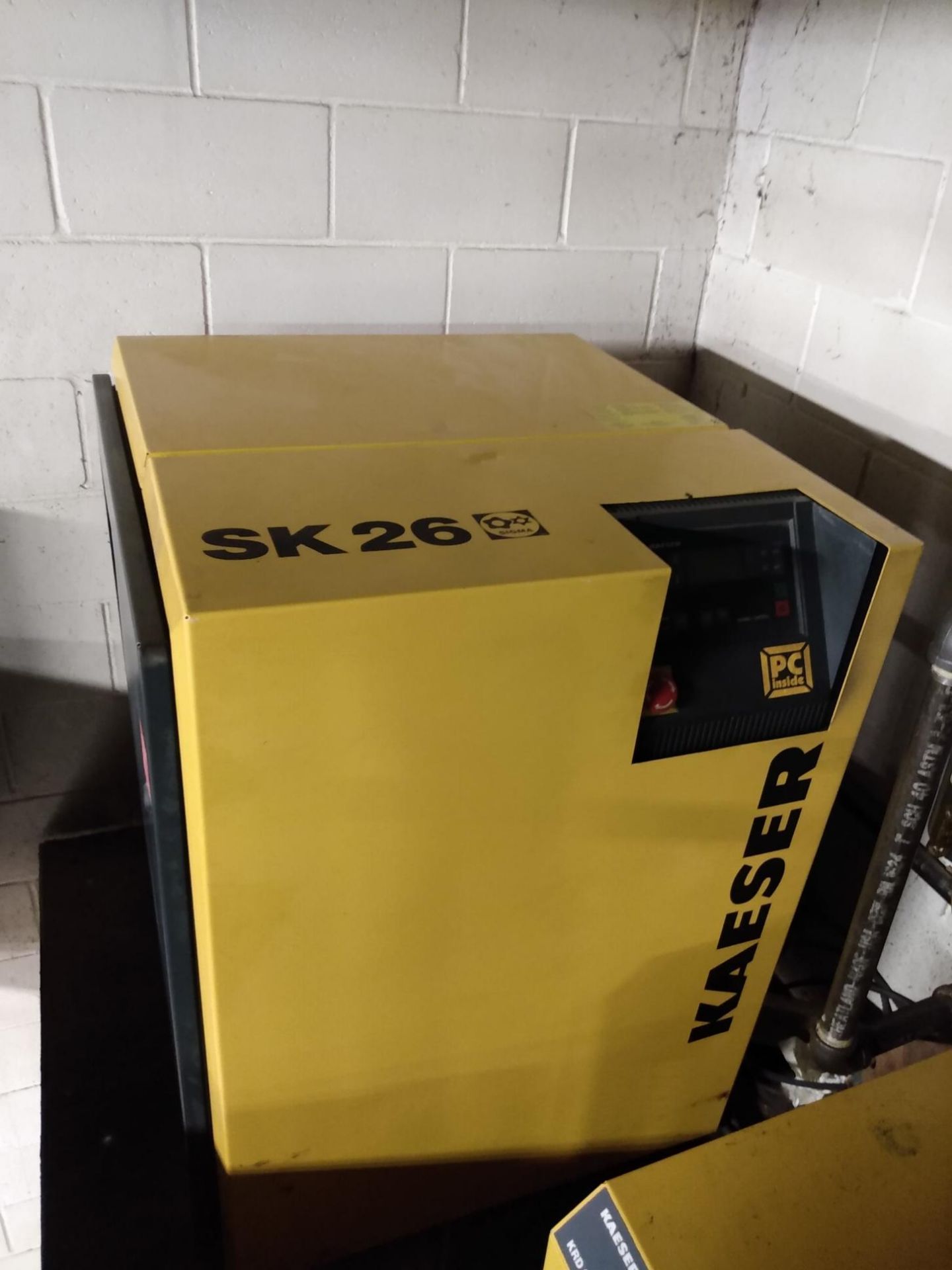 Kaeser Model SK26-sigma screw type air compressor