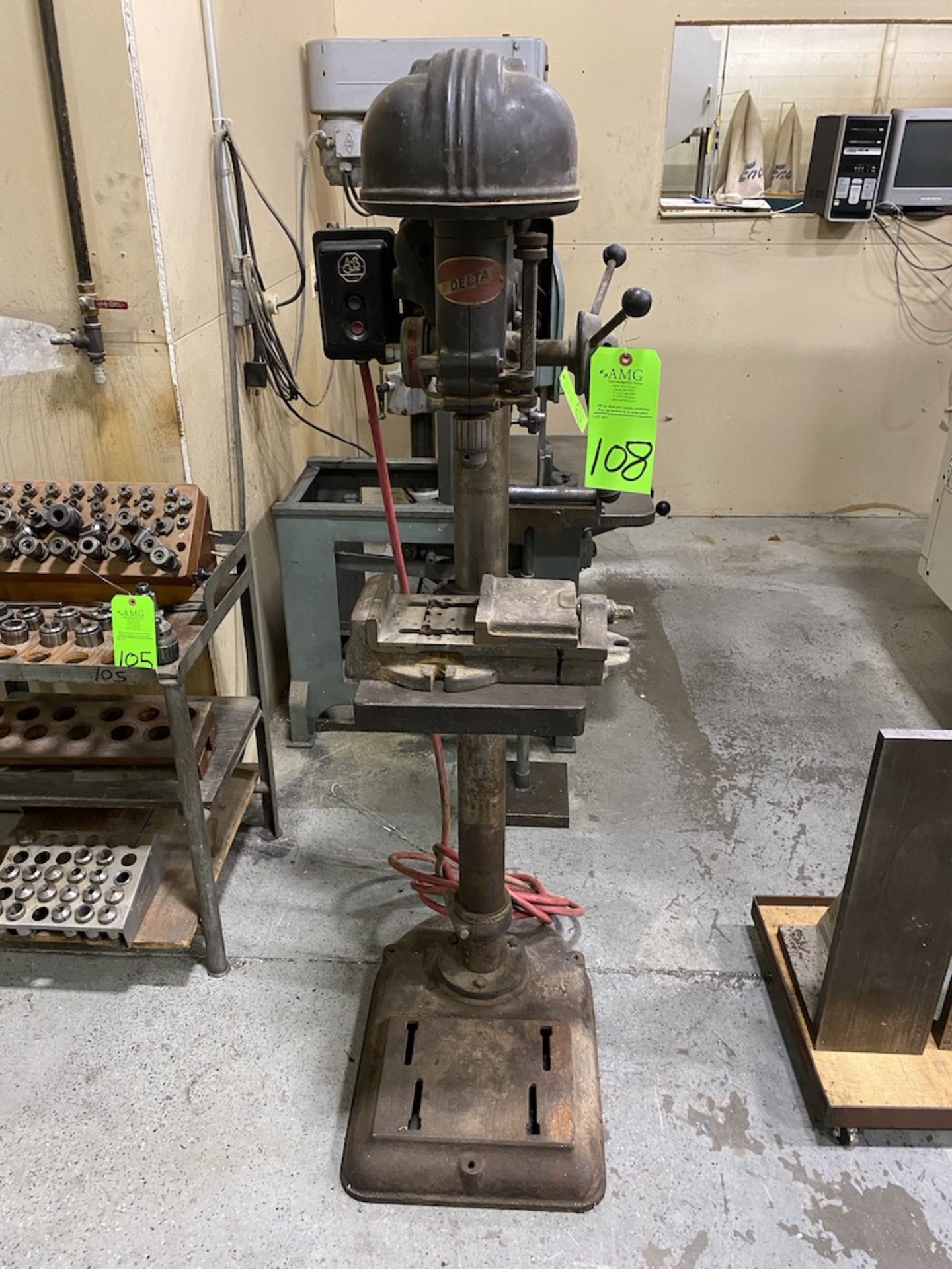 Delta single spindle drill press