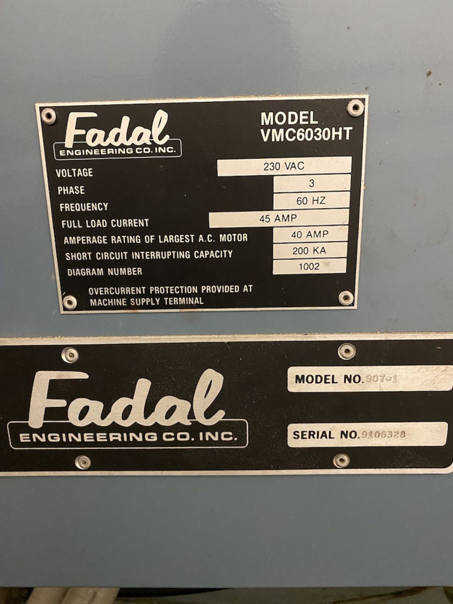 6030 Fadal Vertical machining center - Image 8 of 8