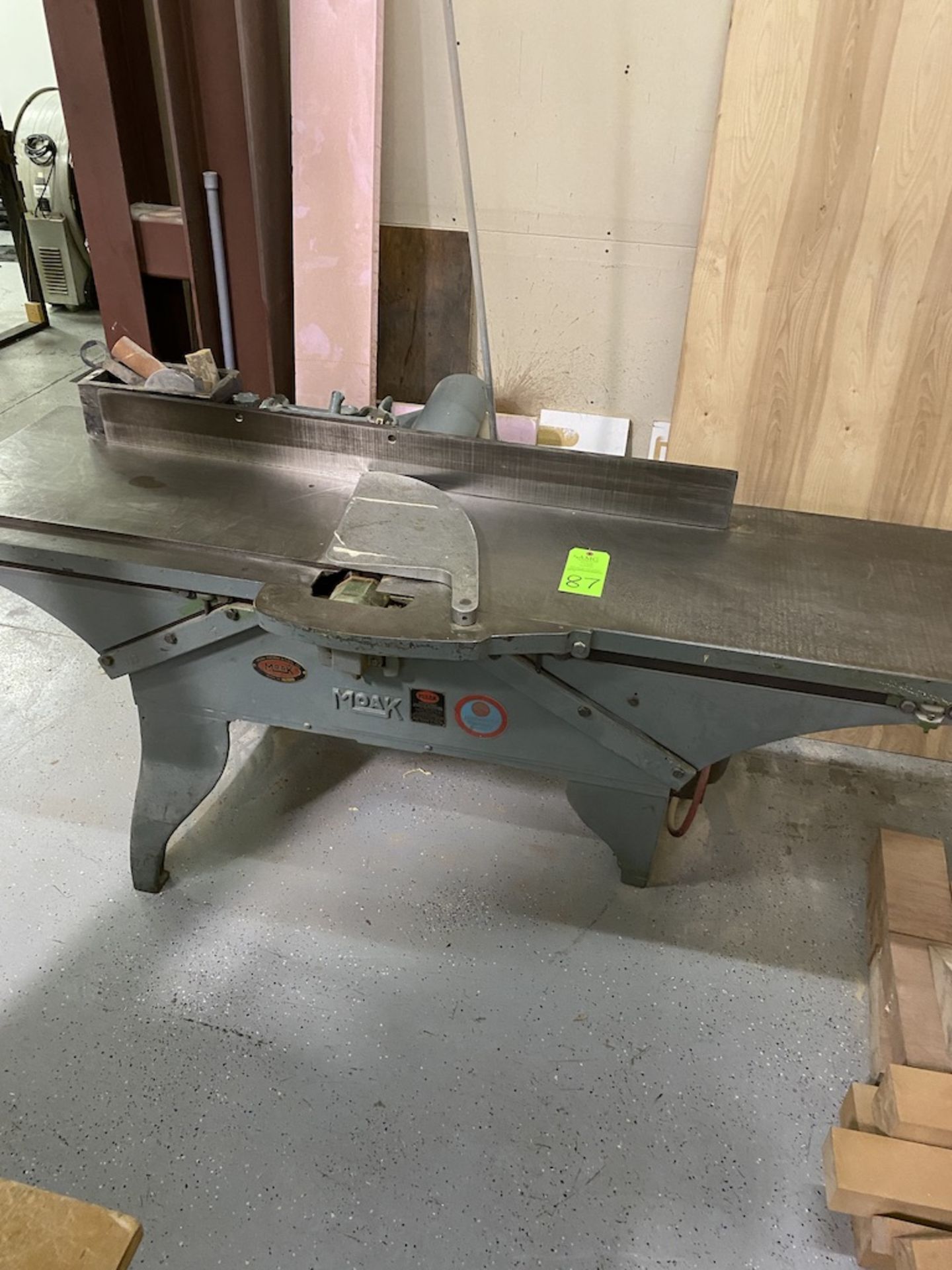 Moak wood jointer