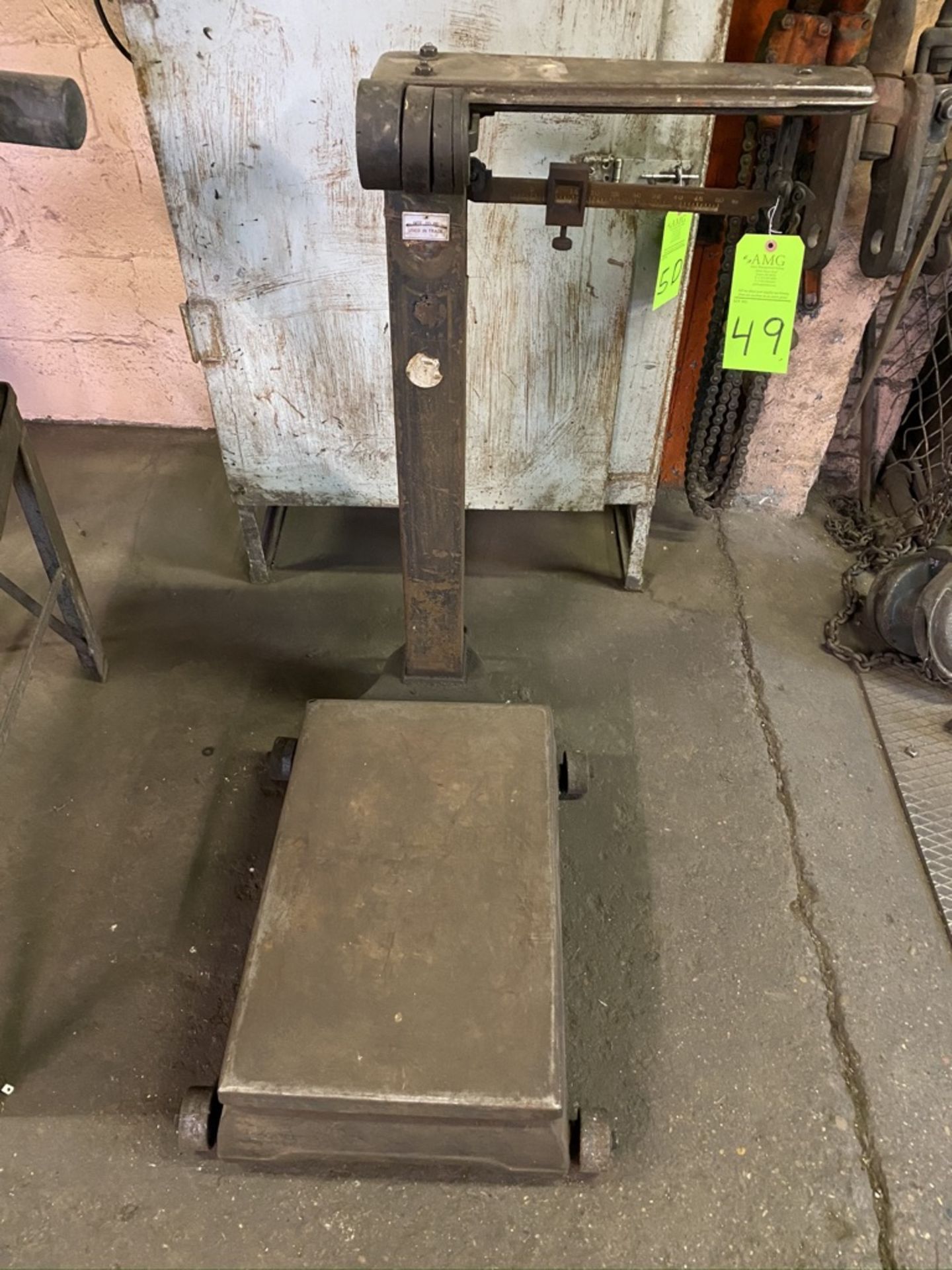 portable industrial shop scale