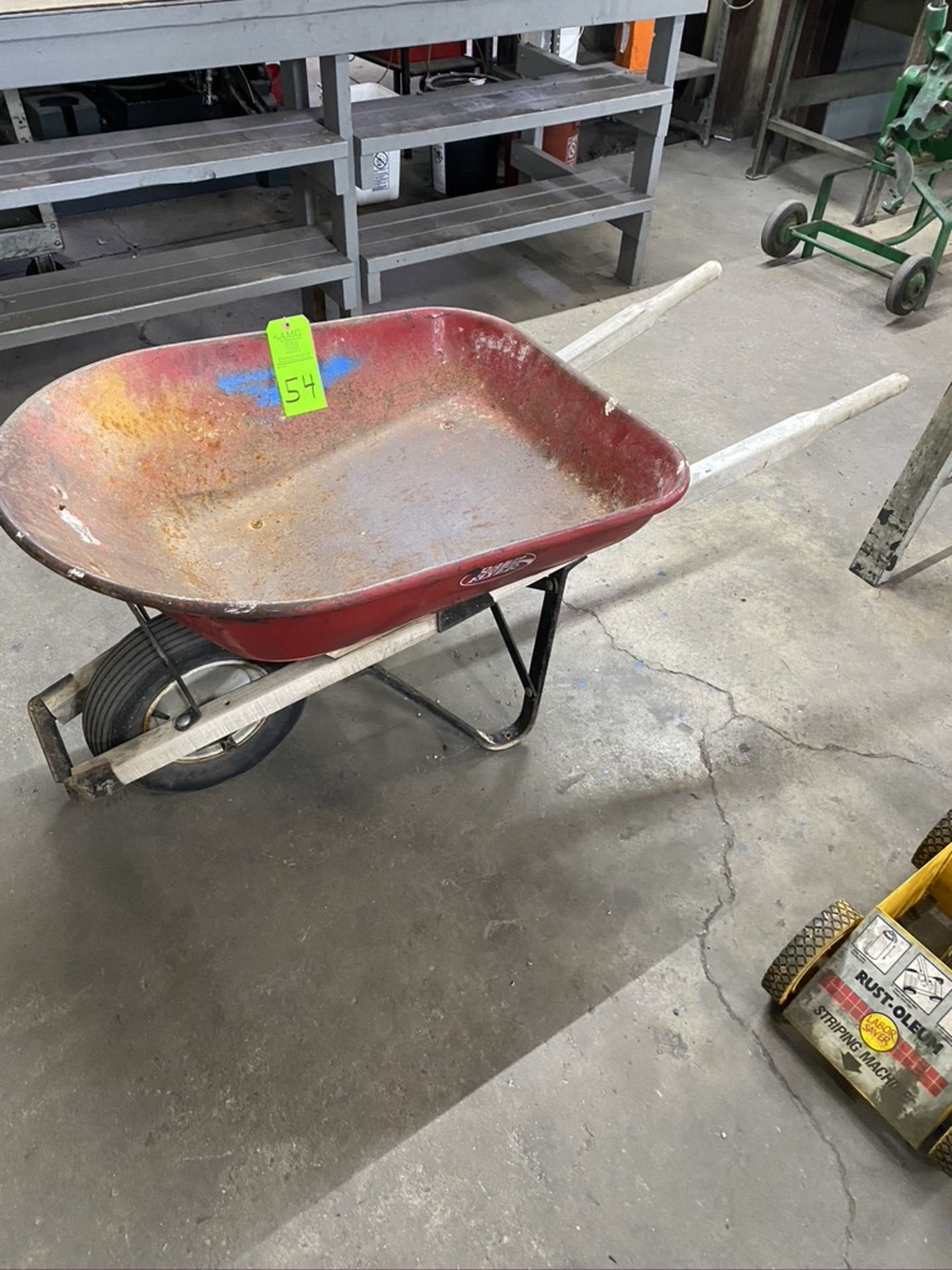 Radio Flyer red wheel barrow