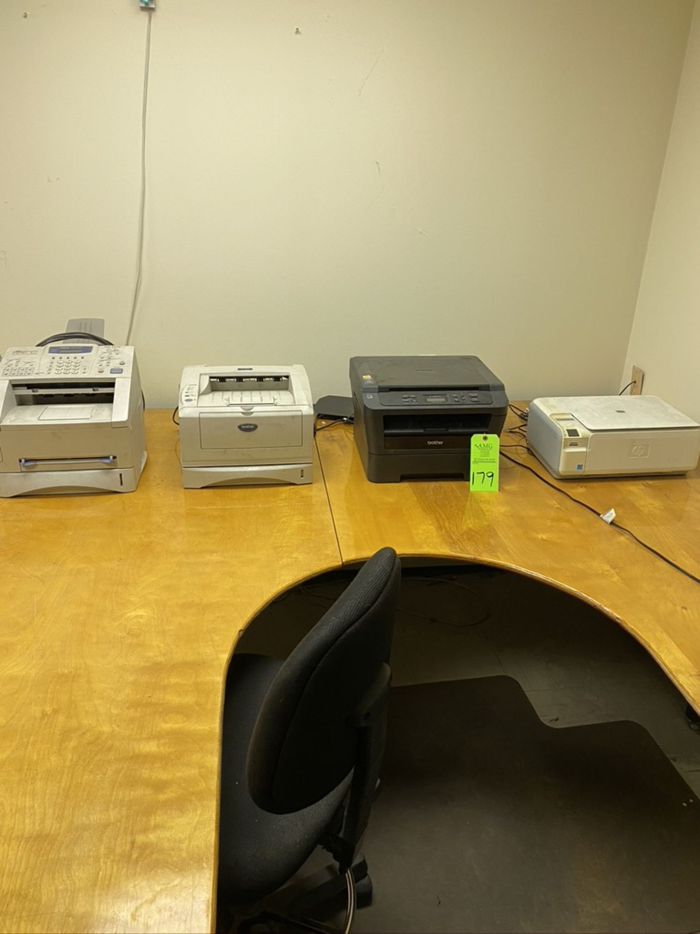 lot of office equipment