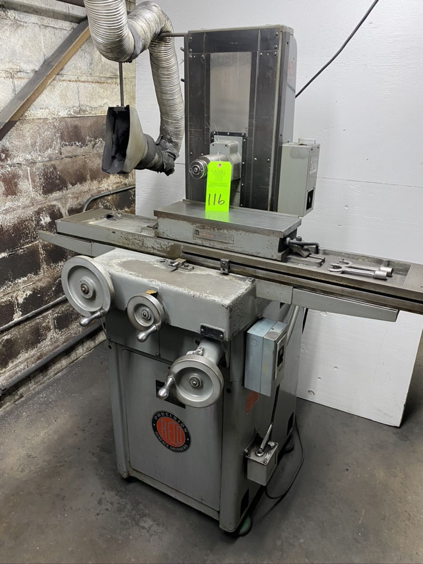 6" x 18" Reid model 618 H,hand feed precision Surface grinder