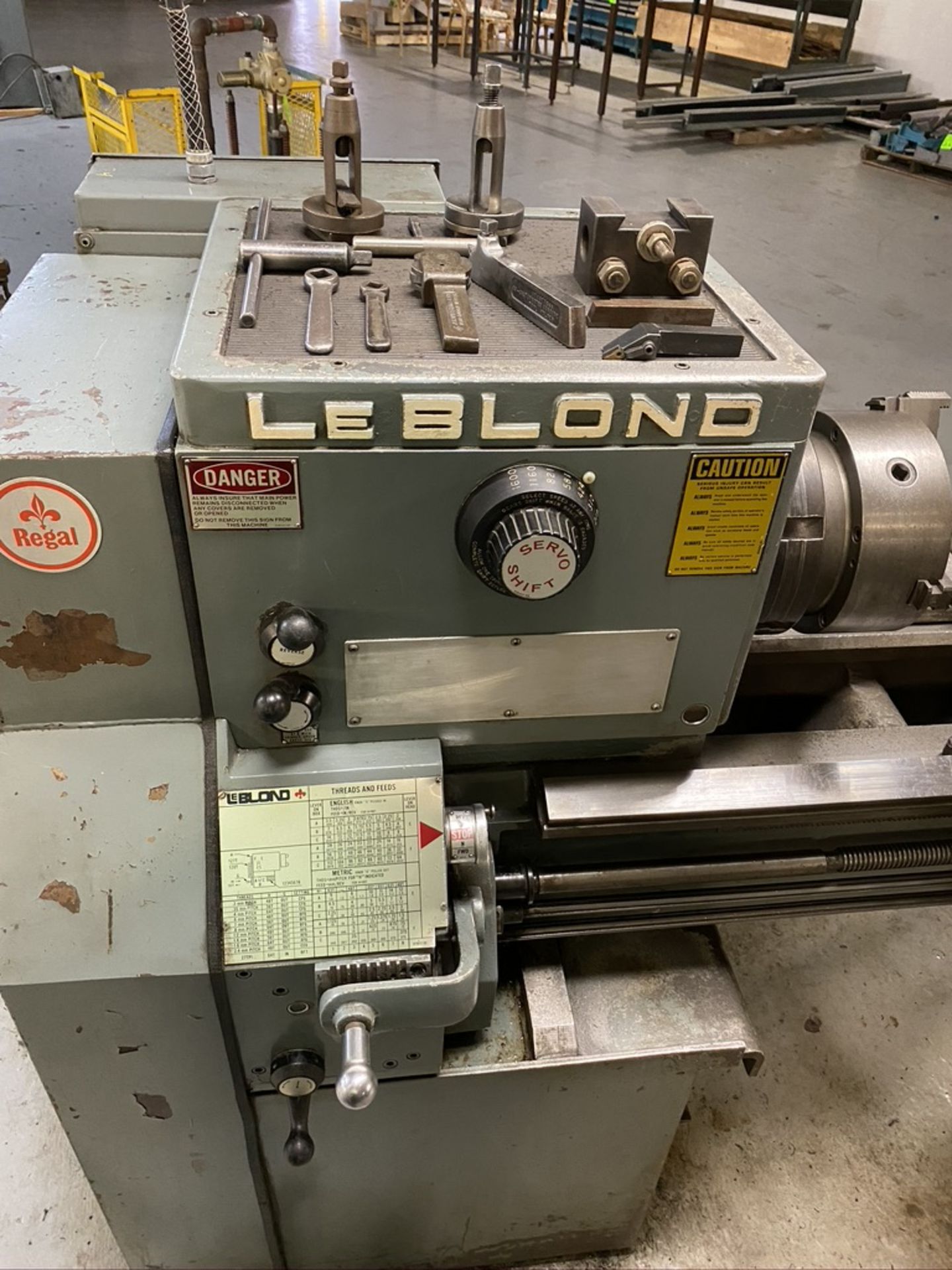 Engine Lathe Leblond Regal - Image 6 of 6