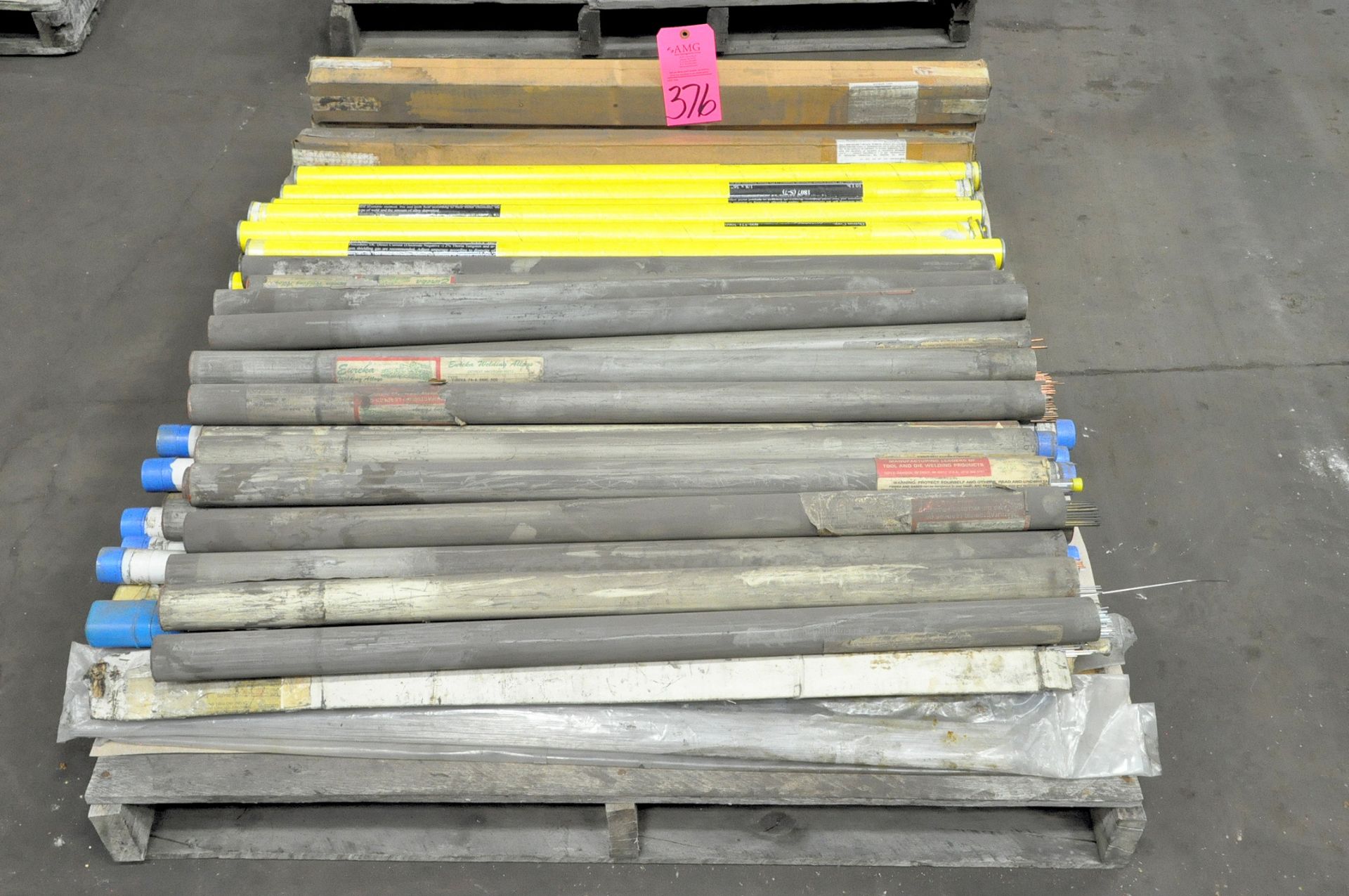 Lot-Various Tig Welding Rods on (1) Pallet, (E-16), (Pink Tag)