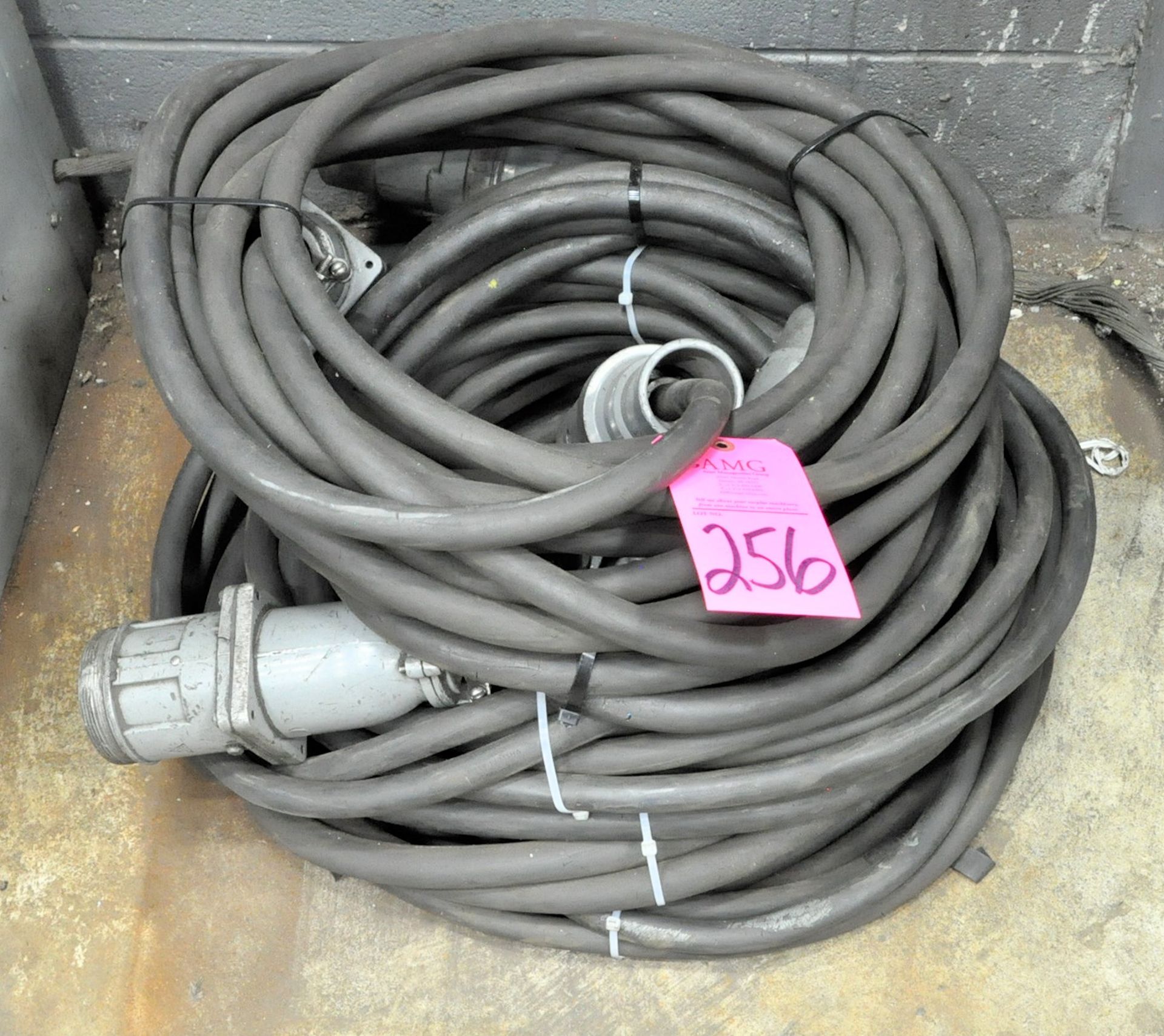 Lot-3 Phase Extension Power Cords in (1) Stack