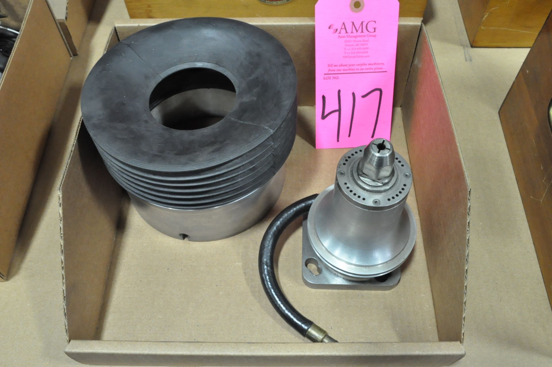 Moore 60M-3502 High Speed Spindle with Dust Cover in (1) Box, (Tool Room), (Pink Tag)