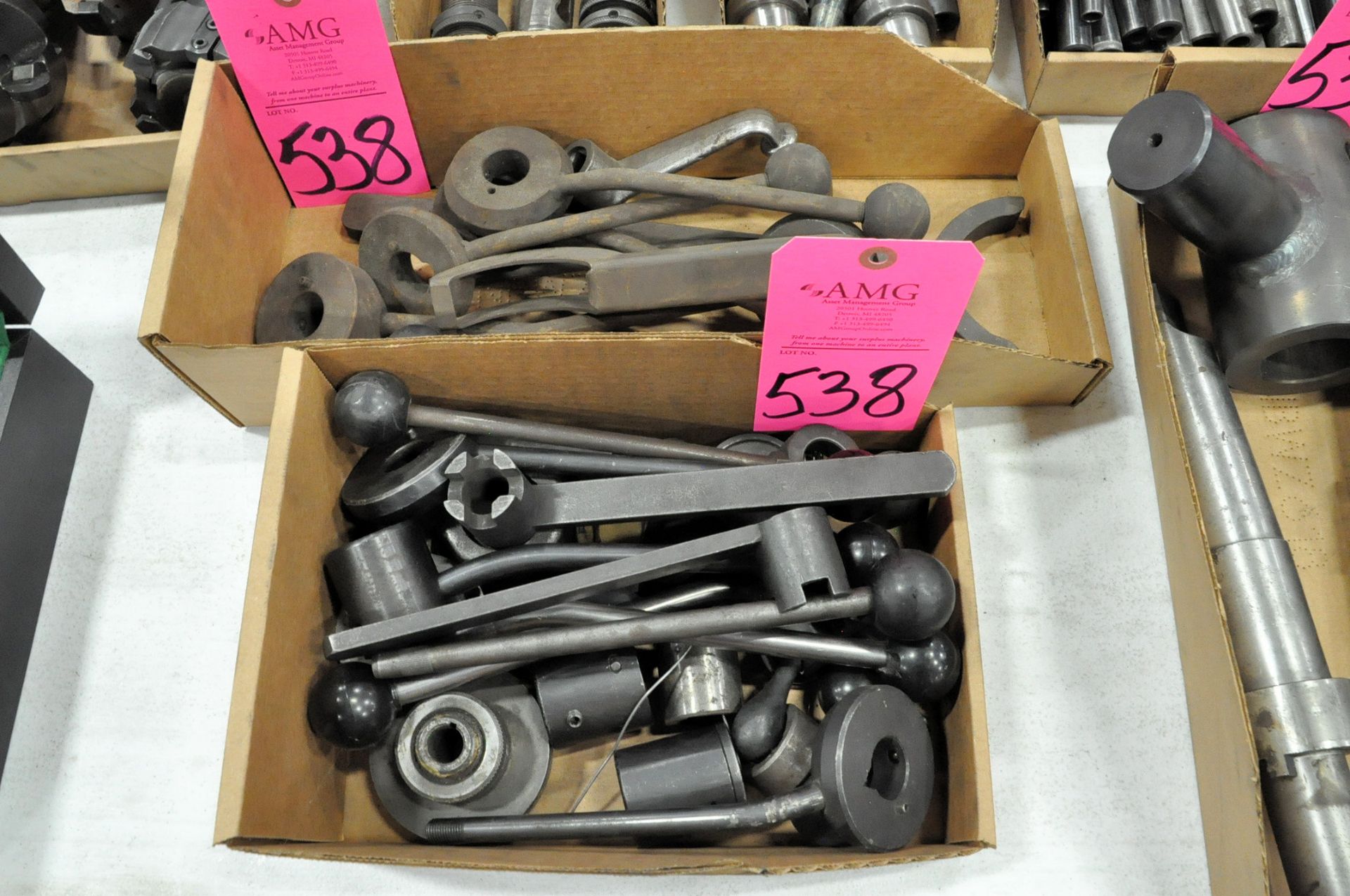 Lot-Machine Handles in (2) Boxes, (E-7), (Pink Tag)