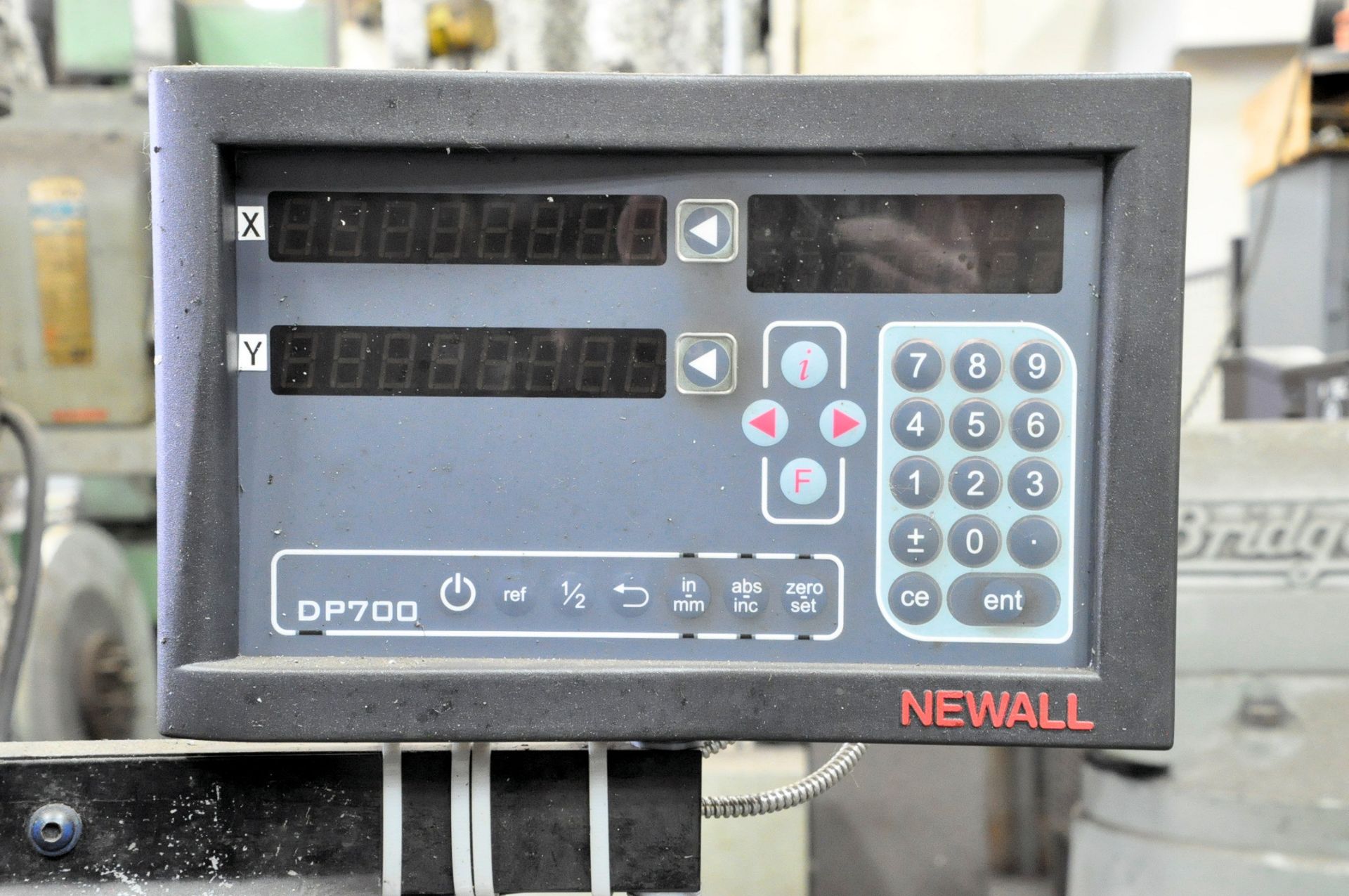 Bridgeport Series II, 2-HP Variable Speed Vertical Milling Machine, S/n 234368, with Newall DP700 - Bild 2 aus 5