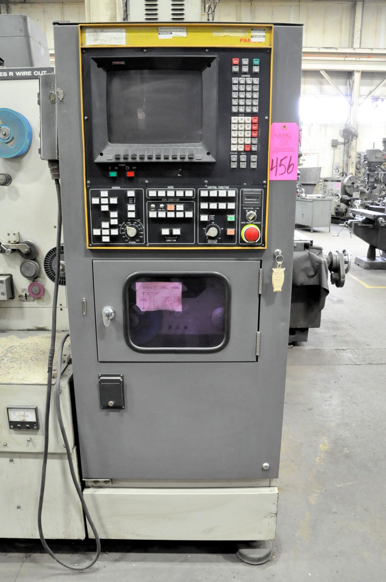 Elox-Fanuc Series R, Wire CNC Electrical Discharge Machine, S/n C4R0023 (New 1984), Travels: X-15. - Image 2 of 5