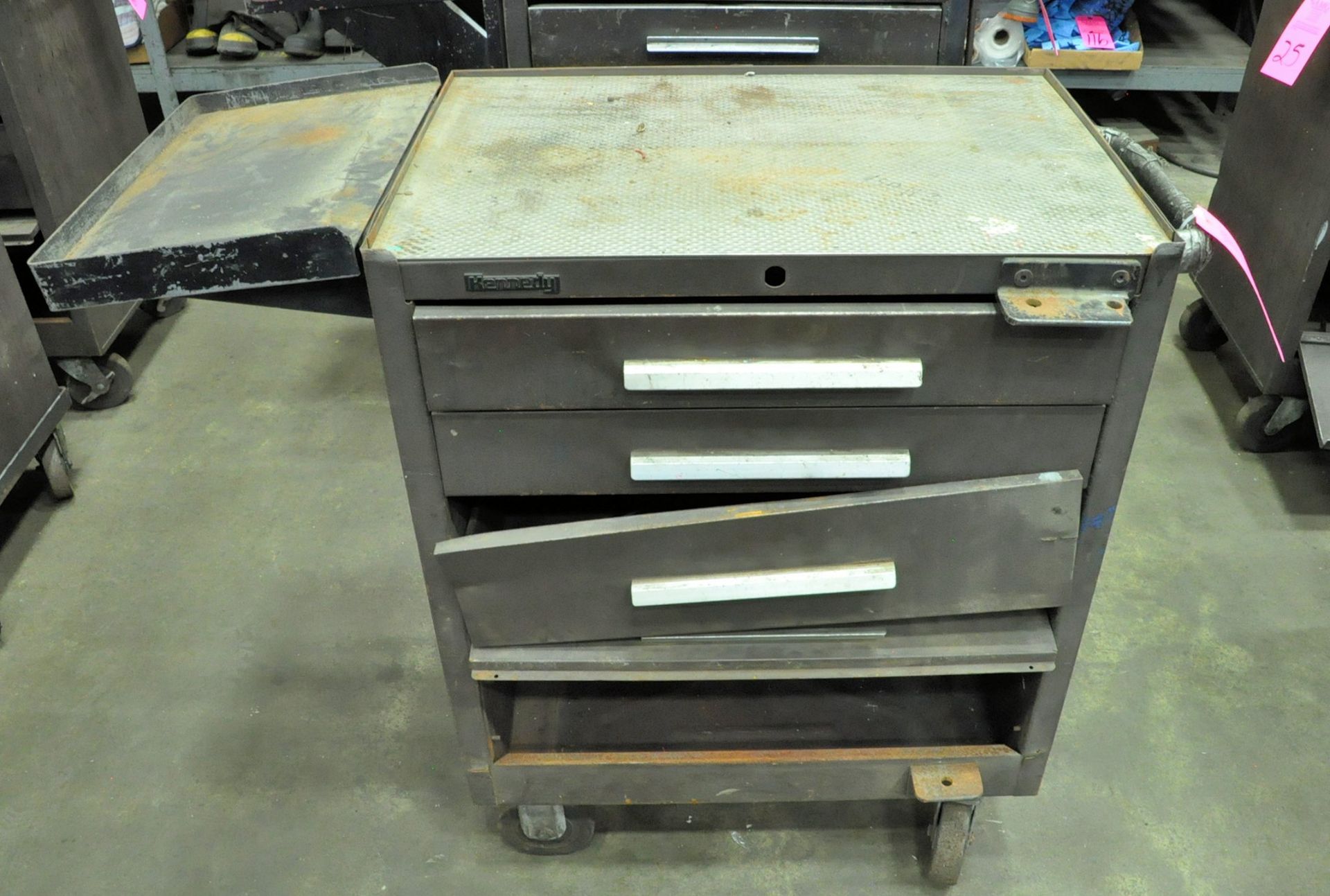 Lot-(3) Kennedy Rolling Tool Chests and (3) Top Tool Boxes - Image 3 of 3