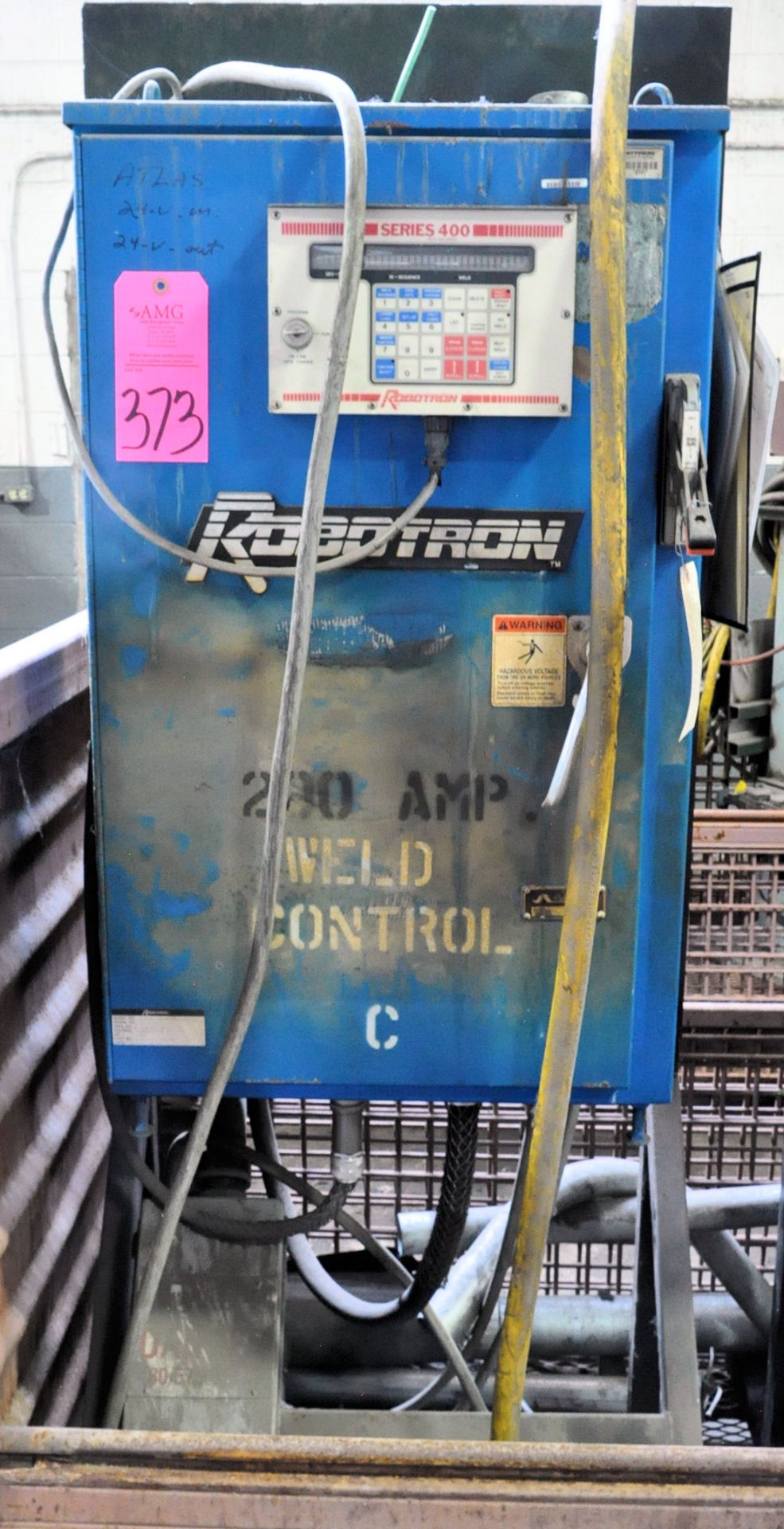 Robotron Series 400 Spot Welder Controller, (Warehouse Room), (Pink Tag)