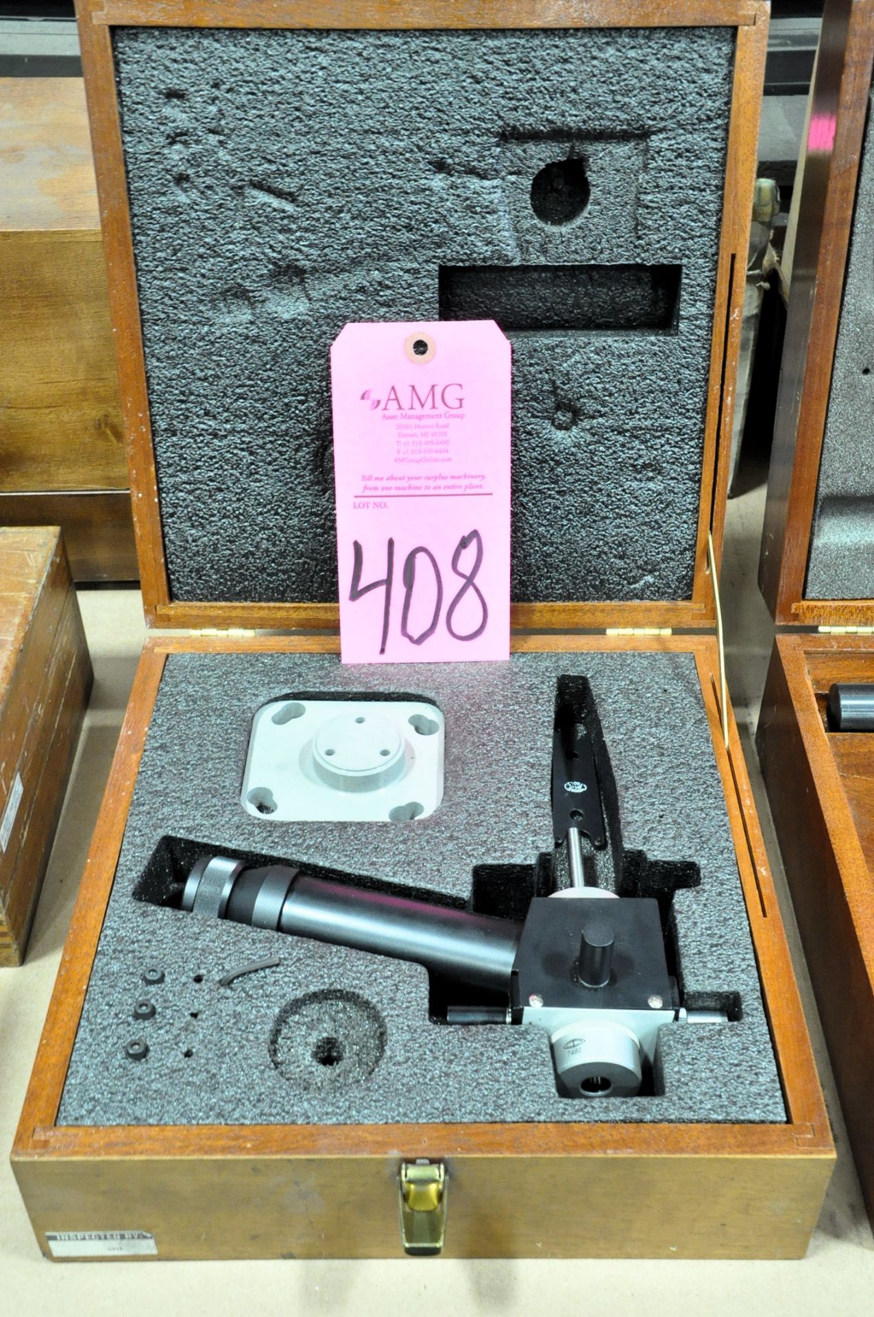 Moore Precision Tools 50x Viewer with Case, (Tool Room), (Pink Tag)