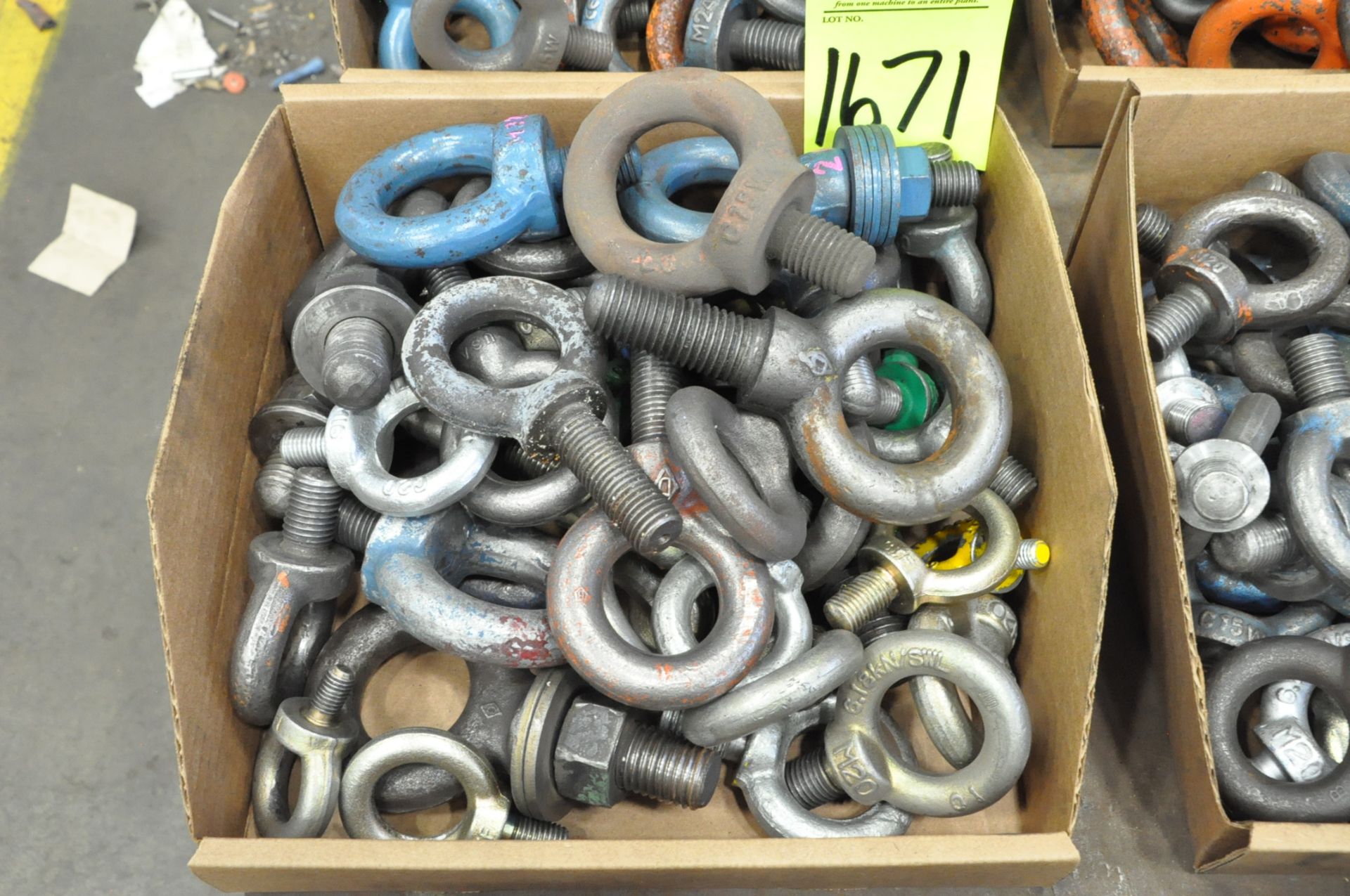 Lot-Eye Bolts in (3) Boxes, (G-26), (Yellow Tag) - Image 2 of 3