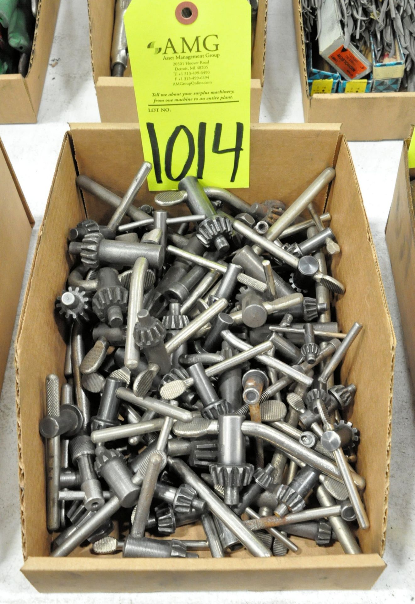 Lot-Drill Chuck Keys in (1) Box, (E-7), (Yellow Tag)