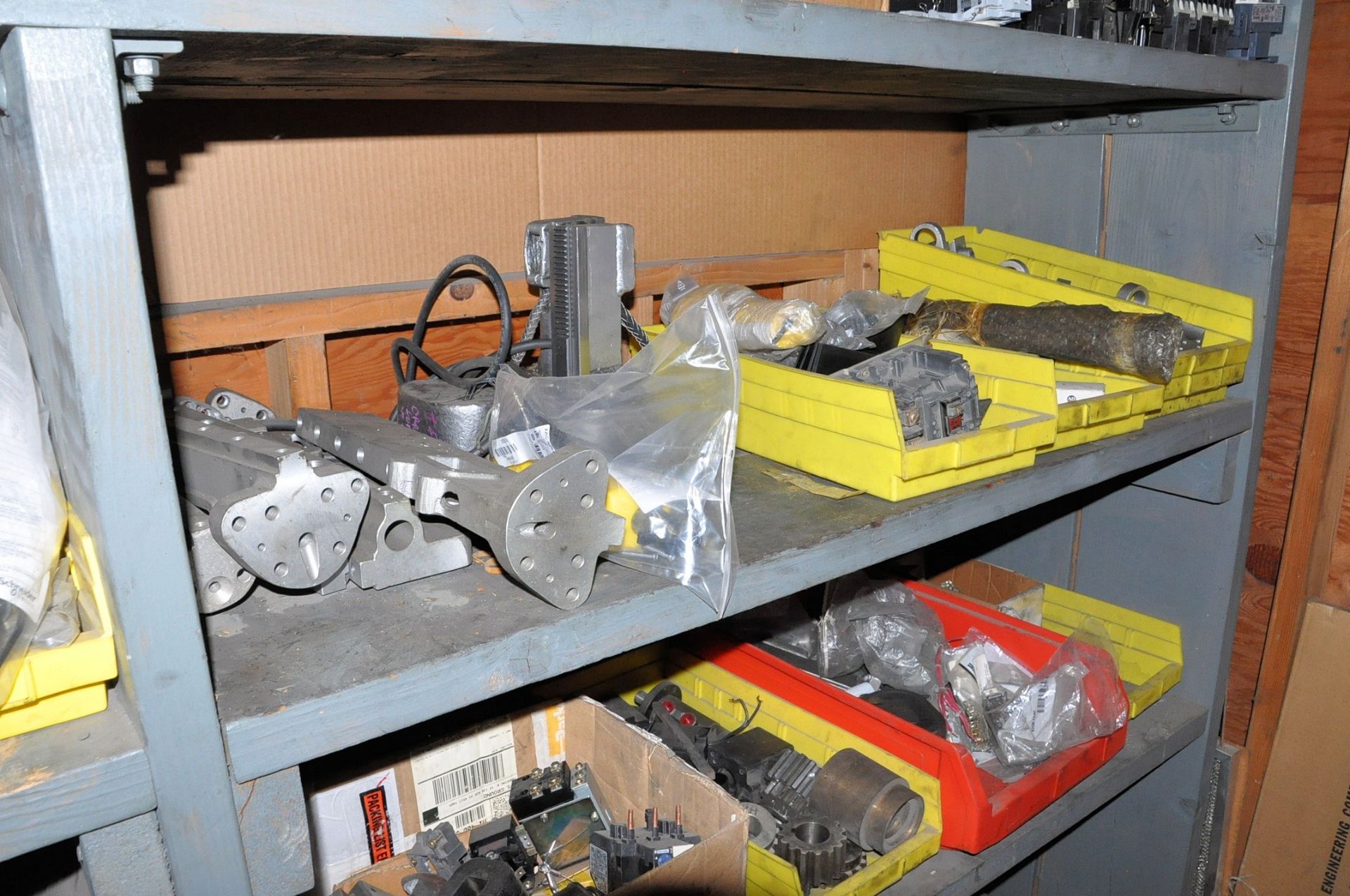 Lot-Electrical Maintenance with Shelving and Desk in Back Storeroom of Electrical Crib, (Pattern - Image 33 of 42