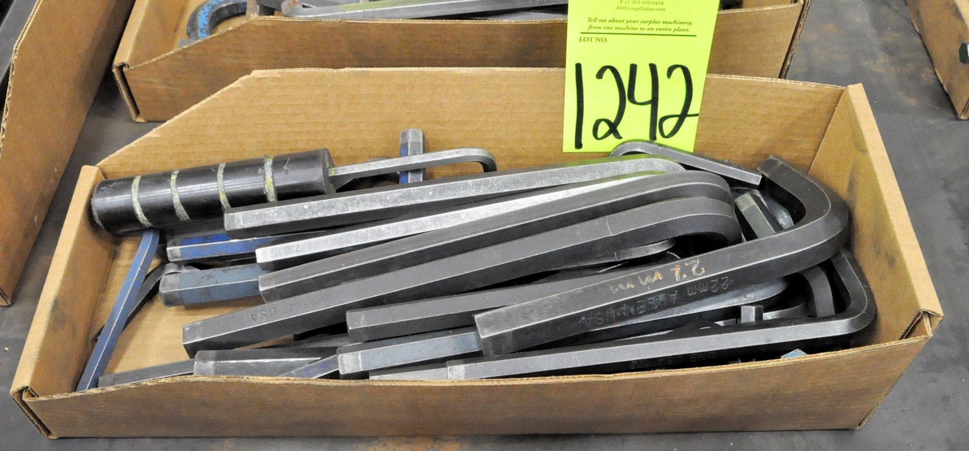 Lot-Large Allen Wrenches in (5) Boxes, (G-15), (Yellow Tag) - Image 2 of 3