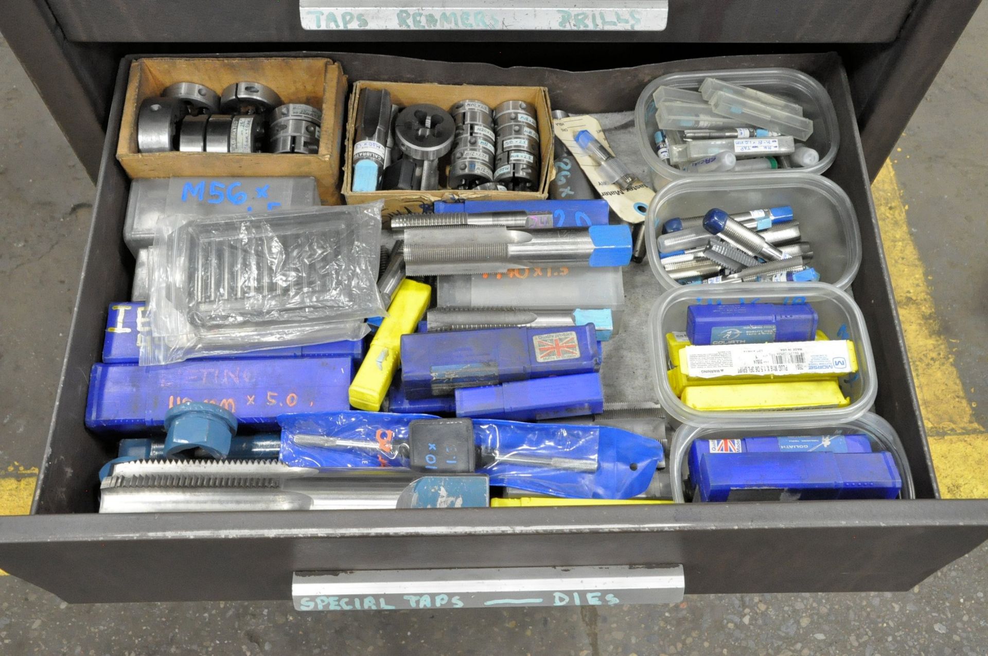 Kennedy 3-Drawer Rolling Tool Box with Asst'd Cutters Contents, (E-7), (Yellow Tag) - Image 4 of 4