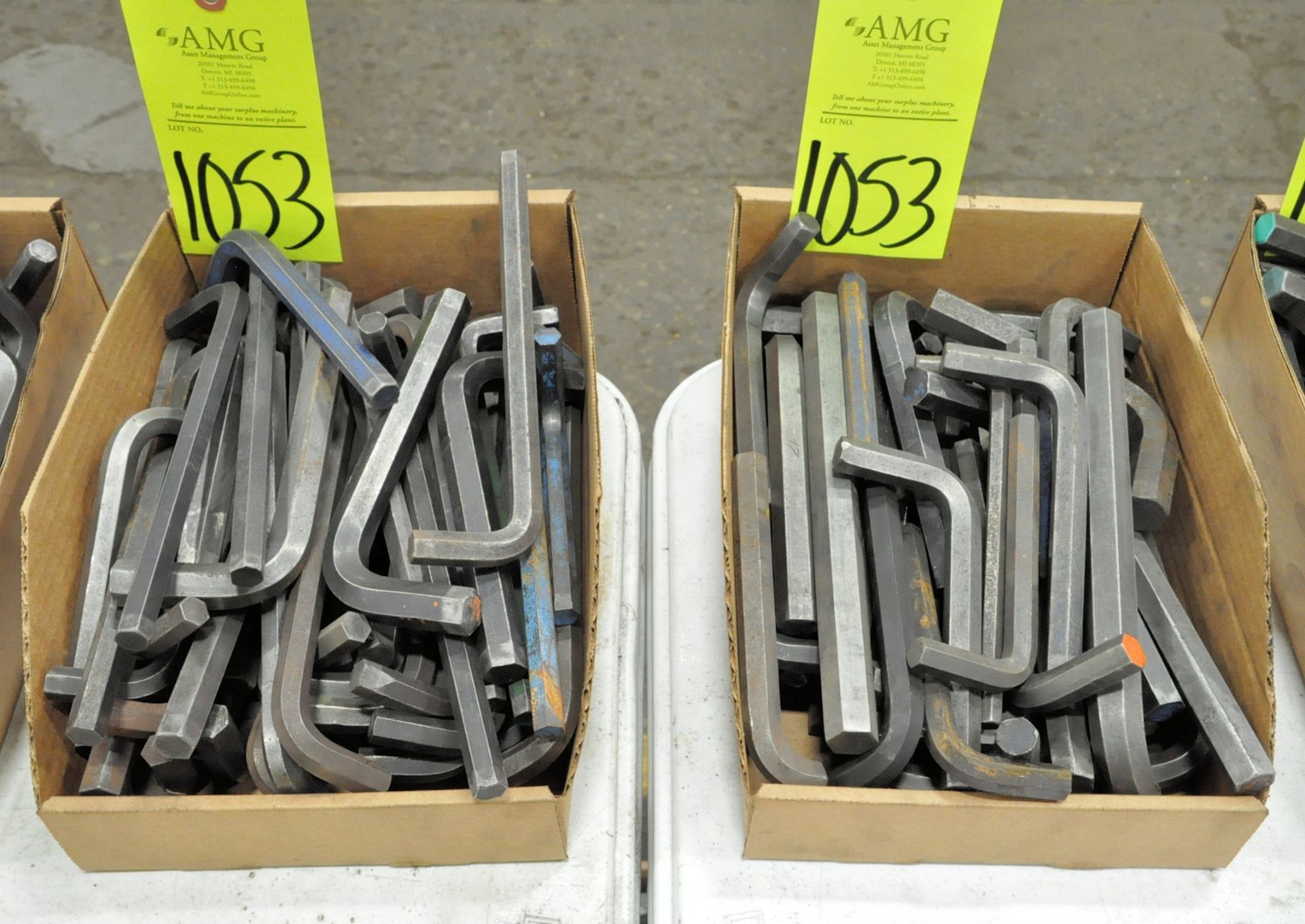Lot-Asst'd Allen Wrenches in (4) Boxes, (E-7), (Yellow Tag) - Image 2 of 2