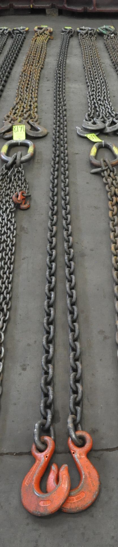 5/8" Link x 18' 6" Long 2-Hook Chain Sling, Cert Tag, (G-23), (Yellow Tag) - Image 2 of 2