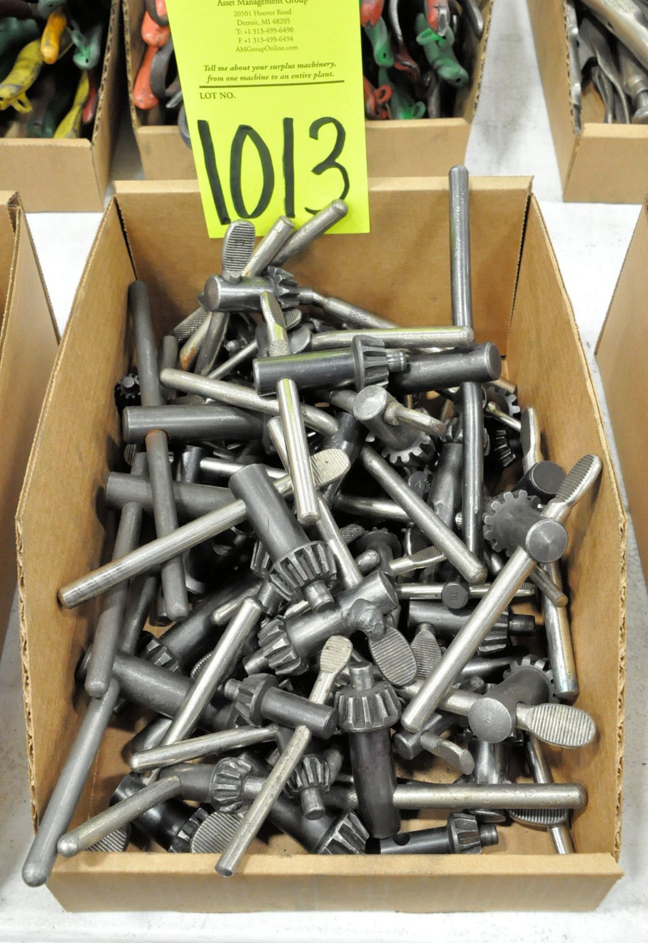 Lot-Drill Chuck Keys in (1) Box, (E-7), (Yellow Tag)